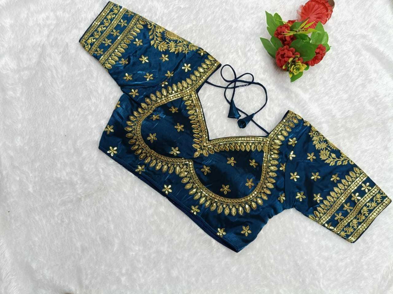 Ynf Jimmy Choo KESH356 121 Readymade Blouses Wholesale Embroidered Blouses Silk Blouse Manufacturer