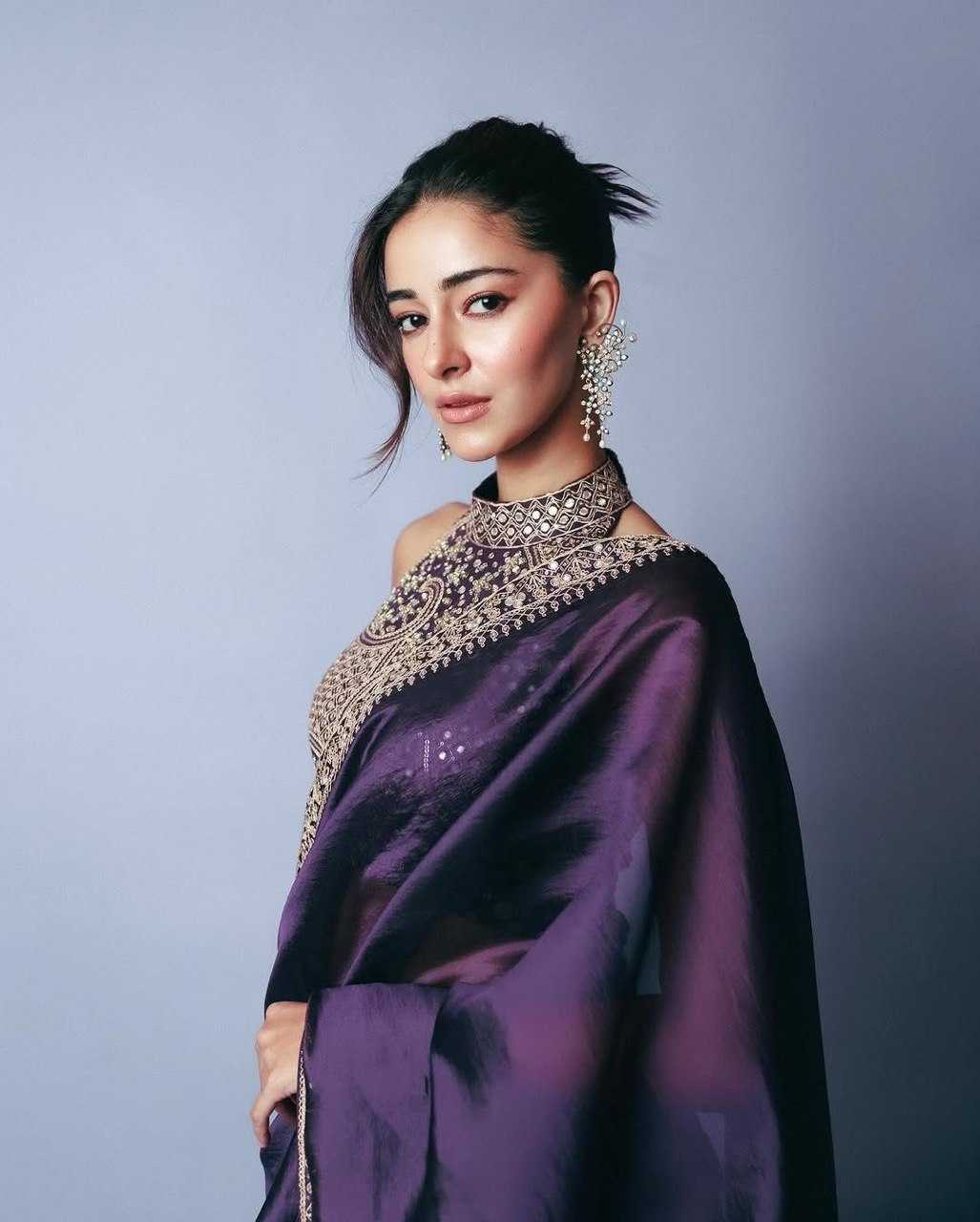 Ynf Jimmy Choo RIN133 580 Sarees Bollywood Collections Wholesale Designer Sarees Fancy Sarees Ananya Pandey Sarees Manufacturer