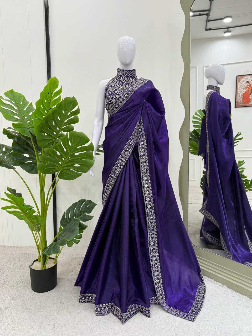 Ynf Jimmy Choo RIN133 580 Sarees Bollywood Collections Wholesale Designer Sarees Fancy Sarees Ananya Pandey Sarees Manufacturer