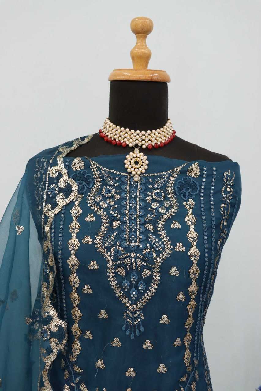 Ynf Organza Silk RIN131 TF ~ 1305 Kurti Wholesale Fancy Kurti Embroidered Kurtis Printed Silk Kurti Manufacturer