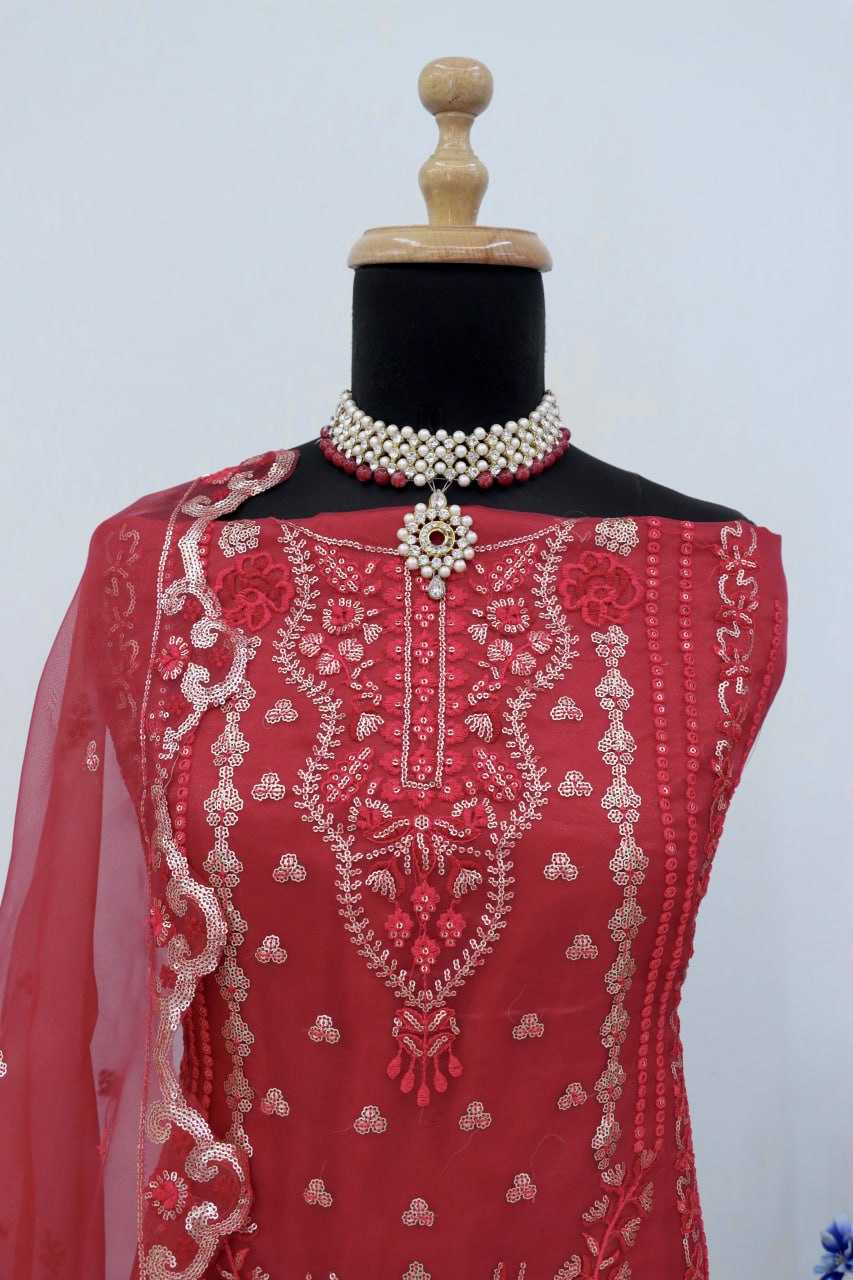 Ynf Organza Silk RIN131 TF ~ 1305 Kurti Wholesale Fancy Kurti Embroidered Kurtis Printed Silk Kurti Manufacturer
