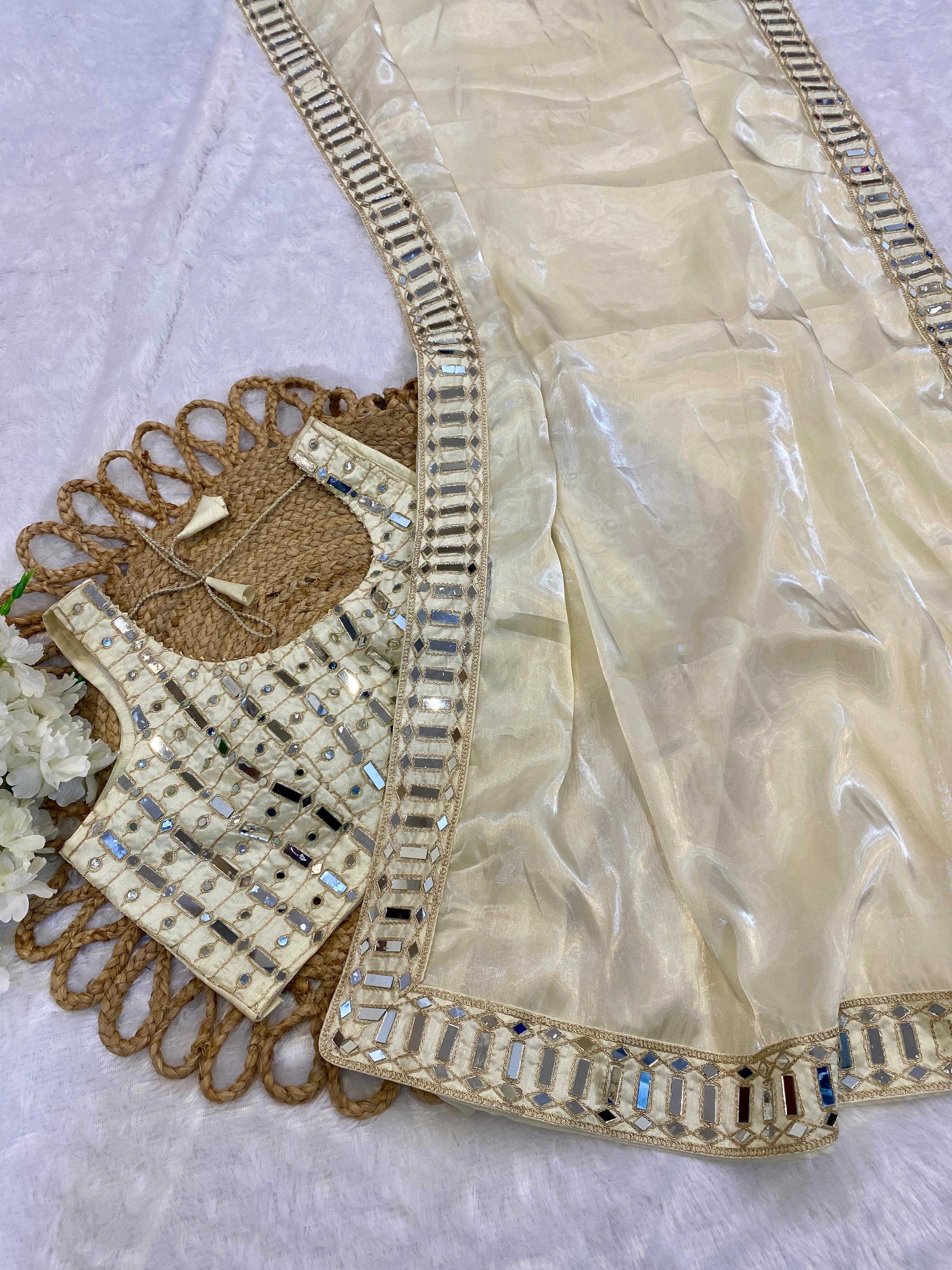 Ynf Satin RIN164 181 Sarees Wholesale Party Wear Sarees Mirror Work Saree Manufacturer