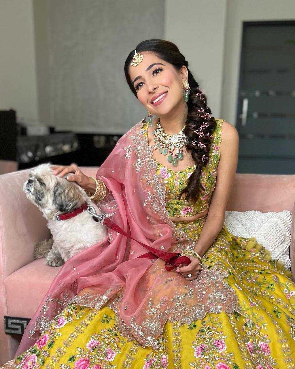 Ynf Satin Silk RIN108 1383 Lehengas Wholesale Embroidered Lehenga Lehenga For Haldi Sequins Lehenga Lehenga With Cancan Manufacturer