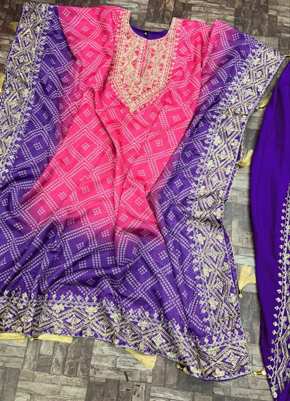 Ynf Chinon Silk KESH495 DHOTI SET Kurti Wholesale Festive Kurtis Embroidered Kurtis Kurtis With Dhoti Kaftan Kurtis Manufacturer