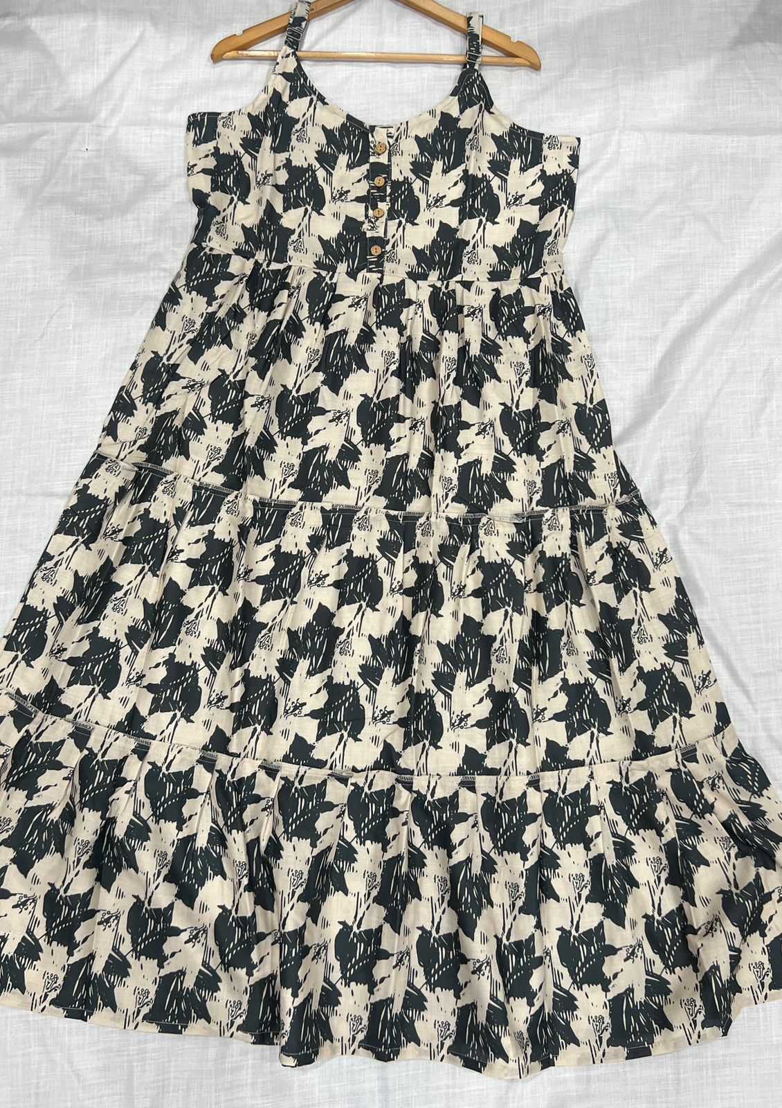 Ynf Cotton RIN190 sleeveless Ruffle Setwise Collections Wholesale Gowns Catalogs Manufacturer