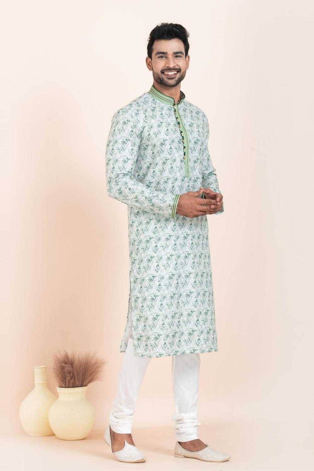 Ynf Cotton RIN223 3501A Mens Wear Wholesale Mens Kurtas Mens Kurta Pyjama Men Cotton Kurta Manufacturer