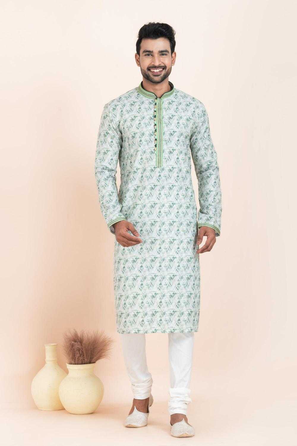 Ynf Cotton RIN223 3501A Mens Wear Wholesale Mens Kurtas Mens Kurta Pyjama Men Cotton Kurta Manufacturer