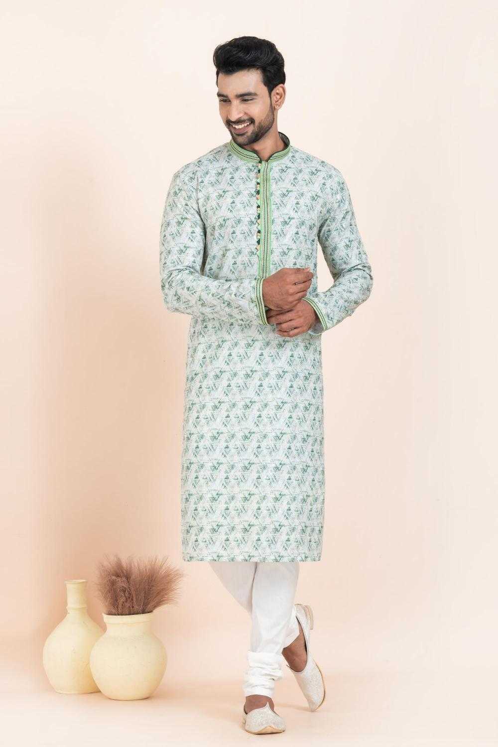 Ynf Cotton RIN223 3501A Mens Wear Wholesale Mens Kurtas Mens Kurta Pyjama Men Cotton Kurta Manufacturer