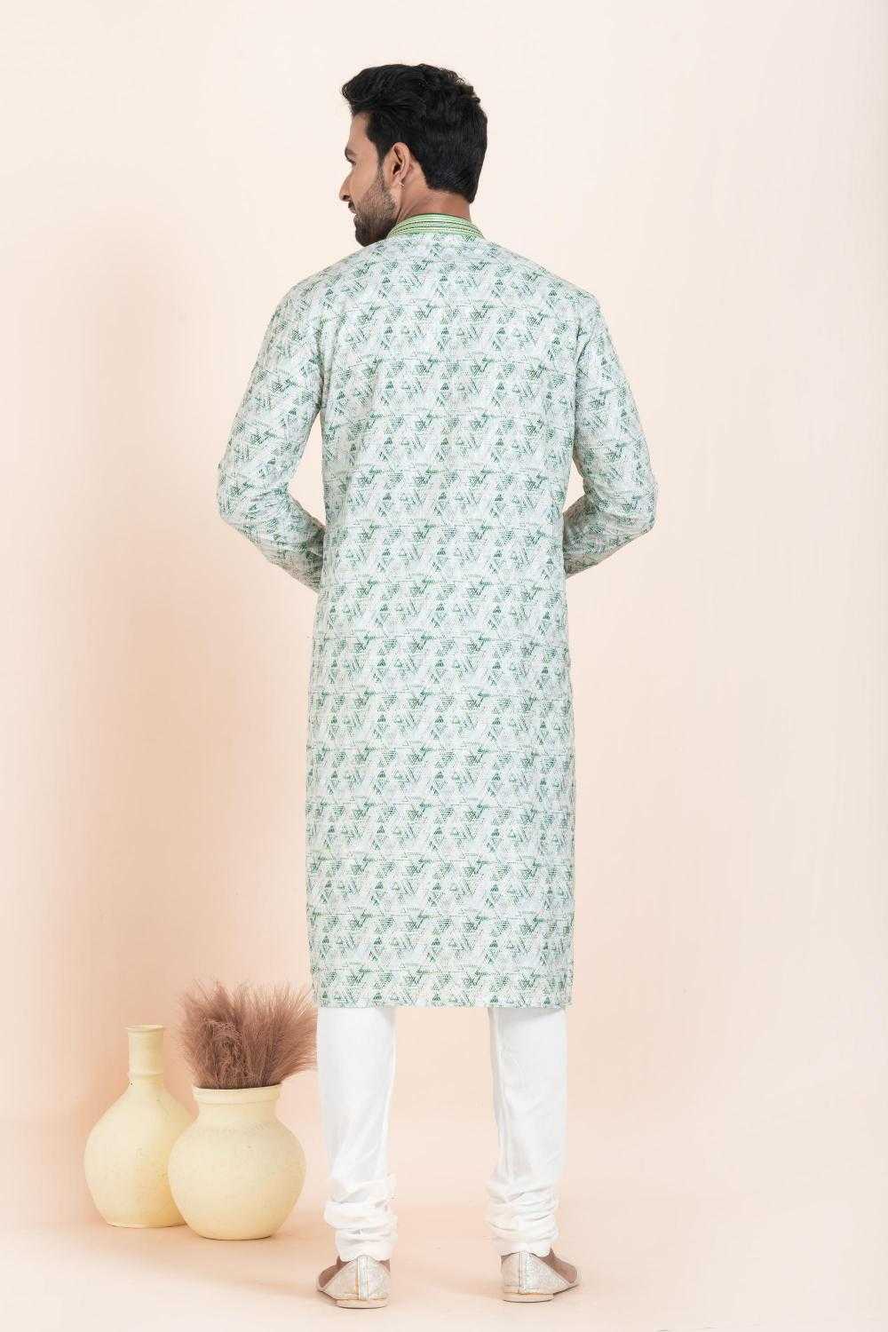 Ynf Cotton RIN223 3501A Mens Wear Wholesale Mens Kurtas Mens Kurta Pyjama Men Cotton Kurta Manufacturer