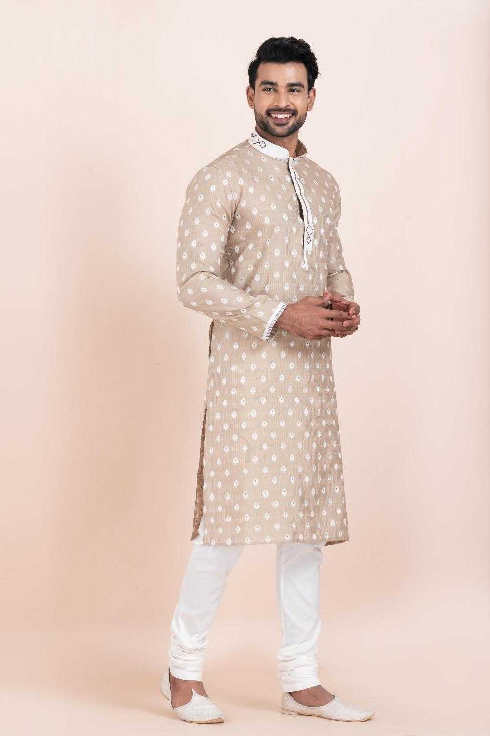 Ynf Cotton RIN223 3511A Mens Wear Wholesale Mens Kurta Pyjama Men Cotton Kurta Men Wedding kurta Manufacturer