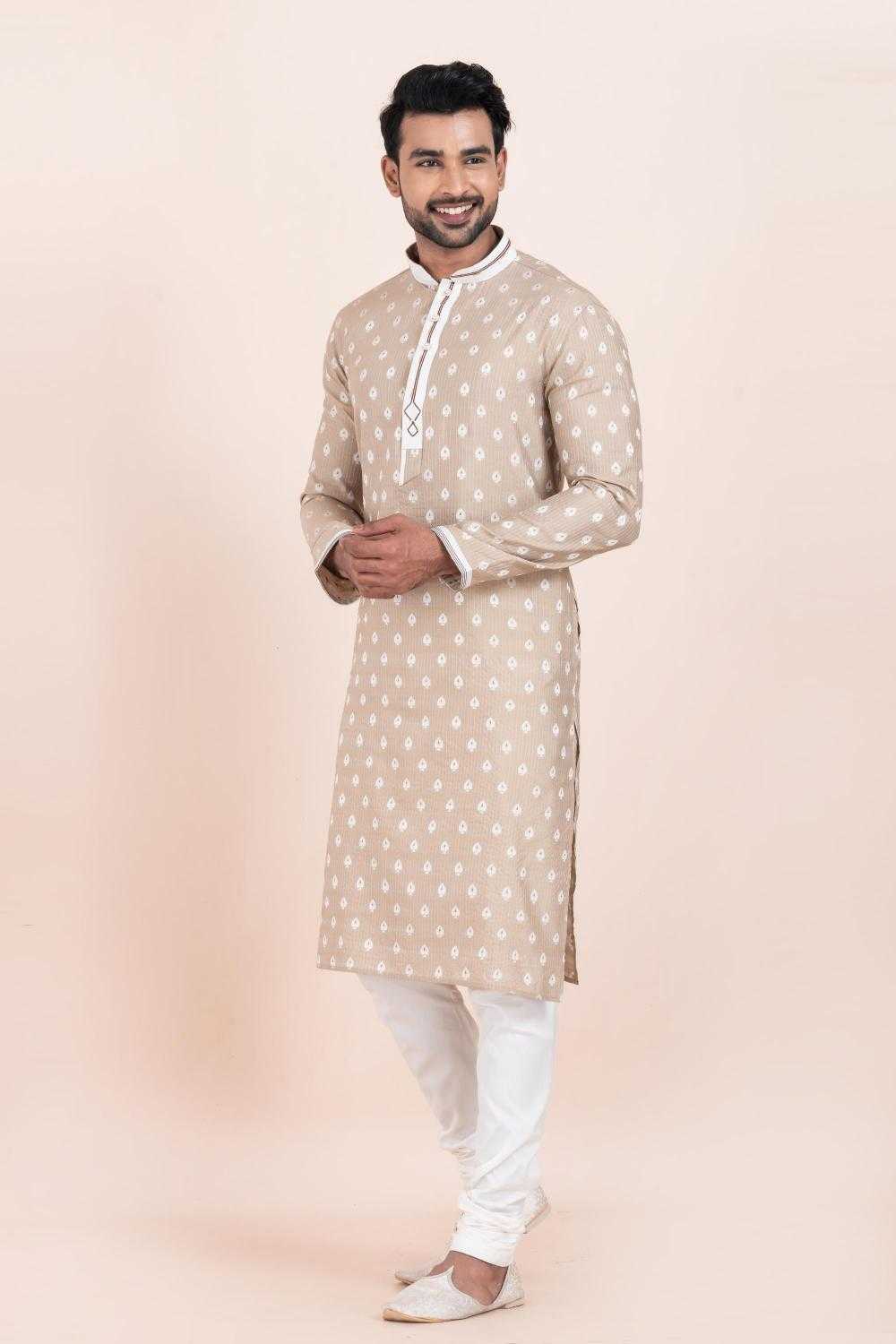 Ynf Cotton RIN223 3511A Mens Wear Wholesale Mens Kurta Pyjama Men Cotton Kurta Men Wedding kurta Manufacturer