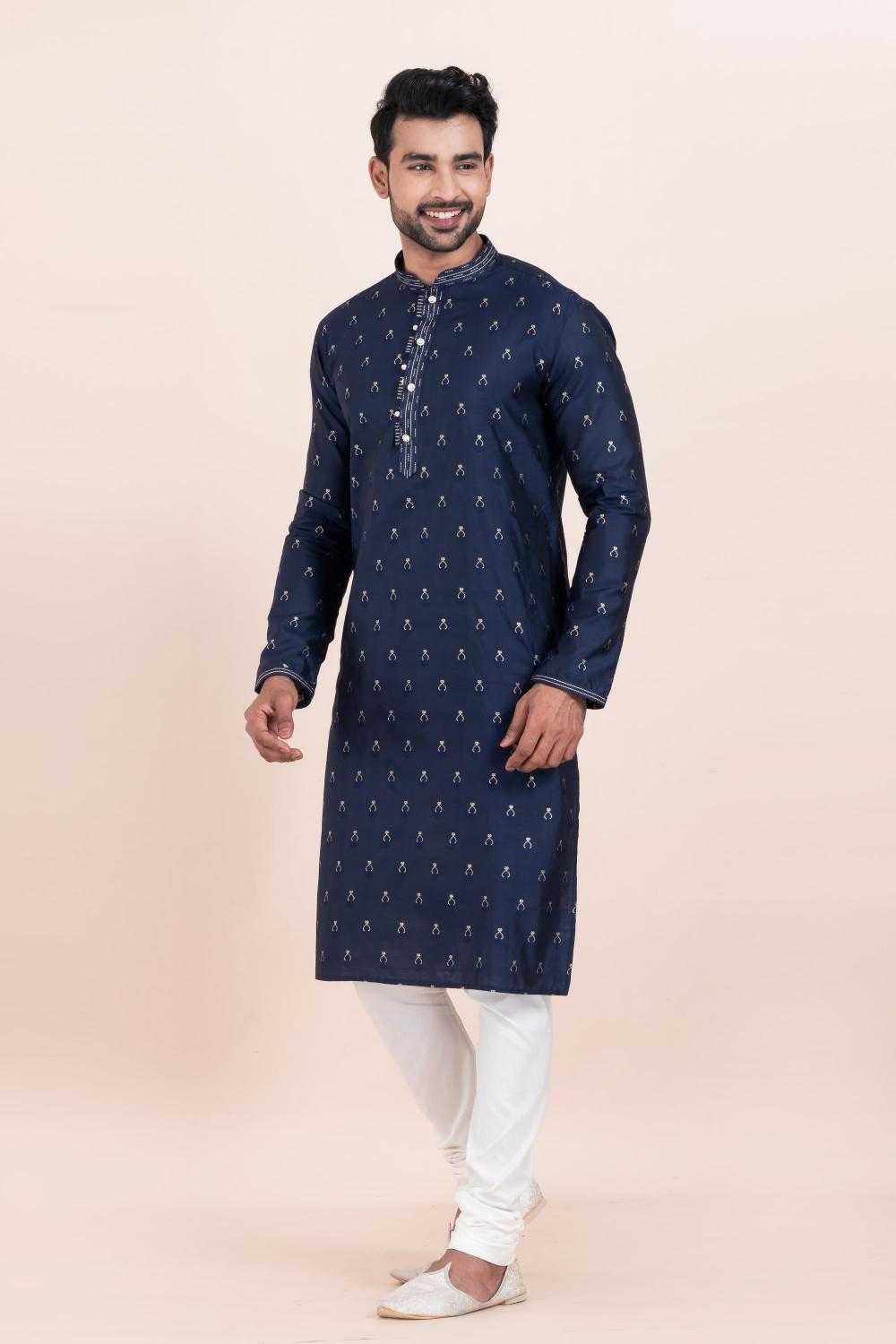 Ynf Cotton RIN223 3512B Mens Wear Wholesale Mens Kurtas Mens Kurta Pyjama Men Cotton Kurta Manufacturer