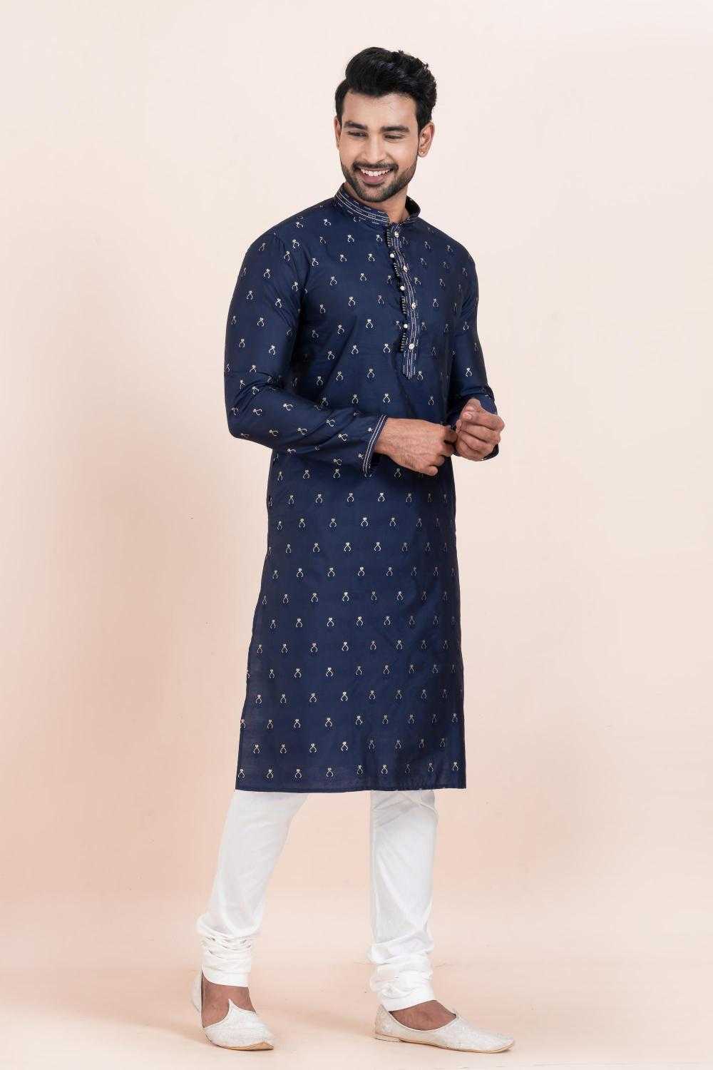 Ynf Cotton RIN223 3512B Mens Wear Wholesale Mens Kurtas Mens Kurta Pyjama Men Cotton Kurta Manufacturer