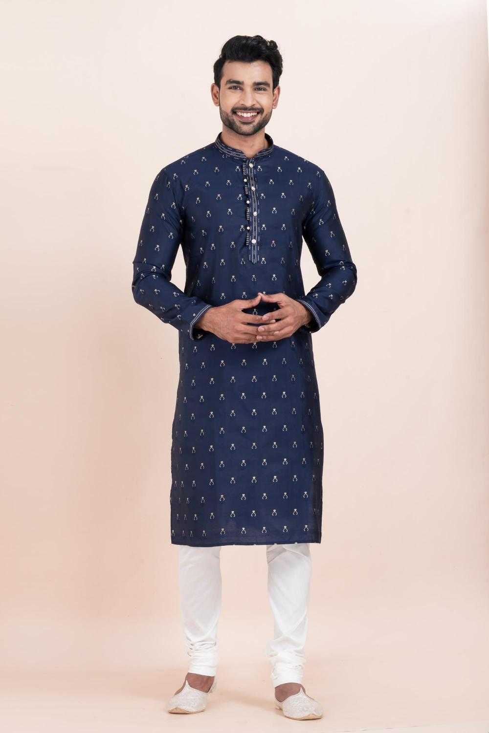 Ynf Cotton RIN223 3512B Mens Wear Wholesale Mens Kurtas Mens Kurta Pyjama Men Cotton Kurta Manufacturer
