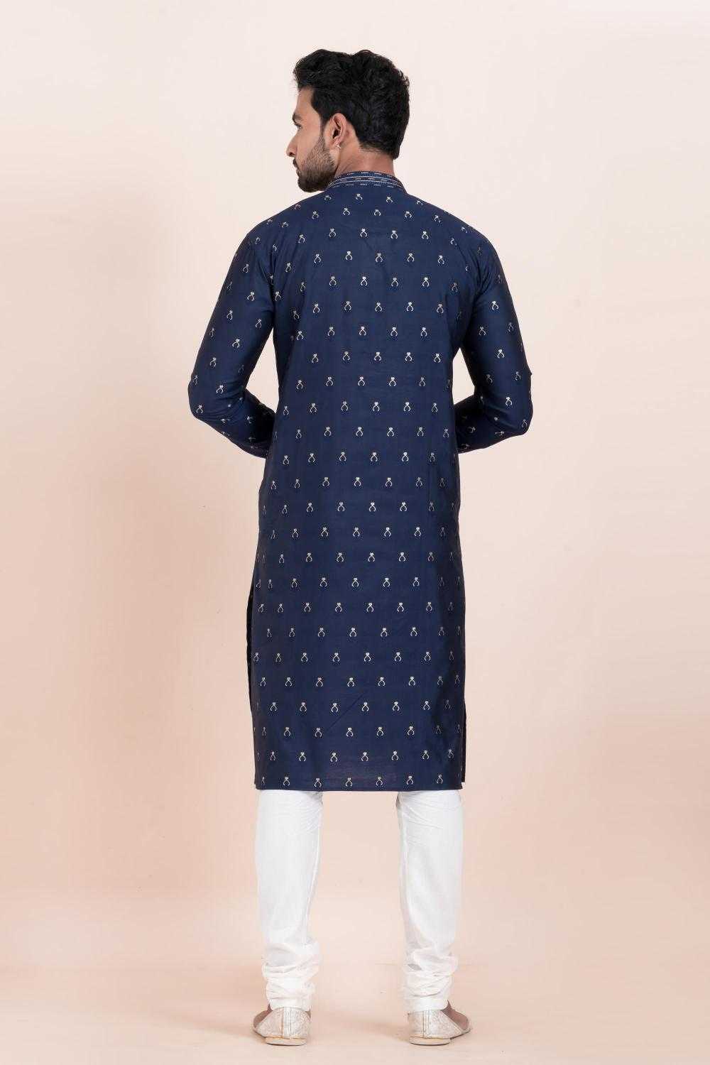 Ynf Cotton RIN223 3512B Mens Wear Wholesale Mens Kurtas Mens Kurta Pyjama Men Cotton Kurta Manufacturer