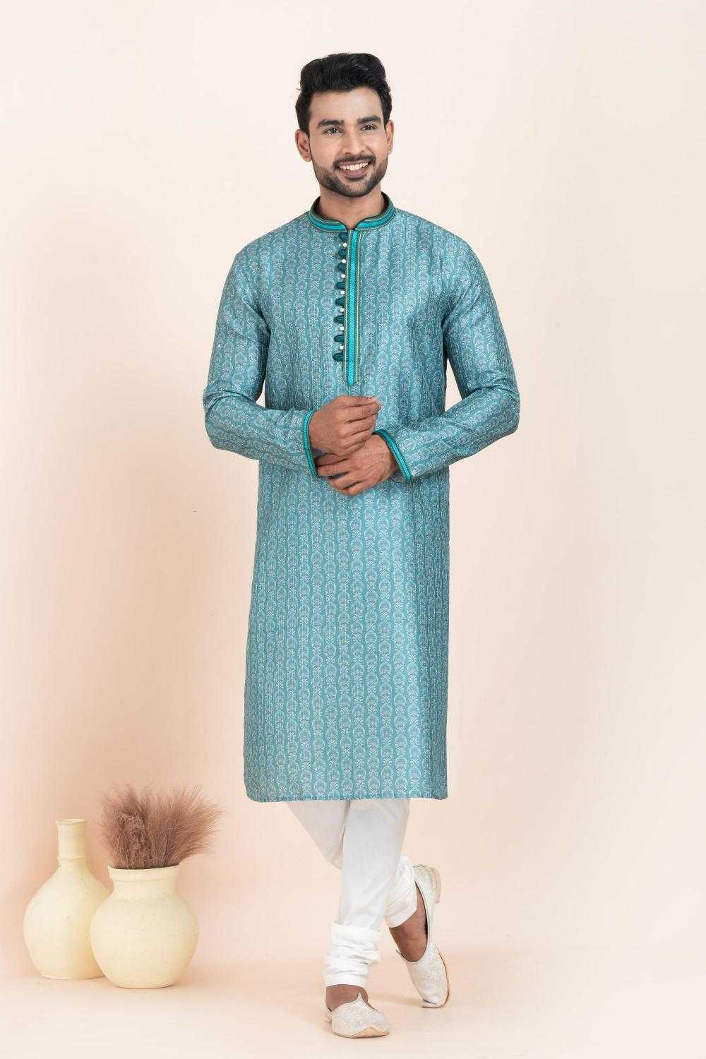 Ynf Cotton RIN223 3514B Mens Wear Wholesale Mens Kurtas Mens Kurta Pyjama Men Cotton Kurta Manufacturer