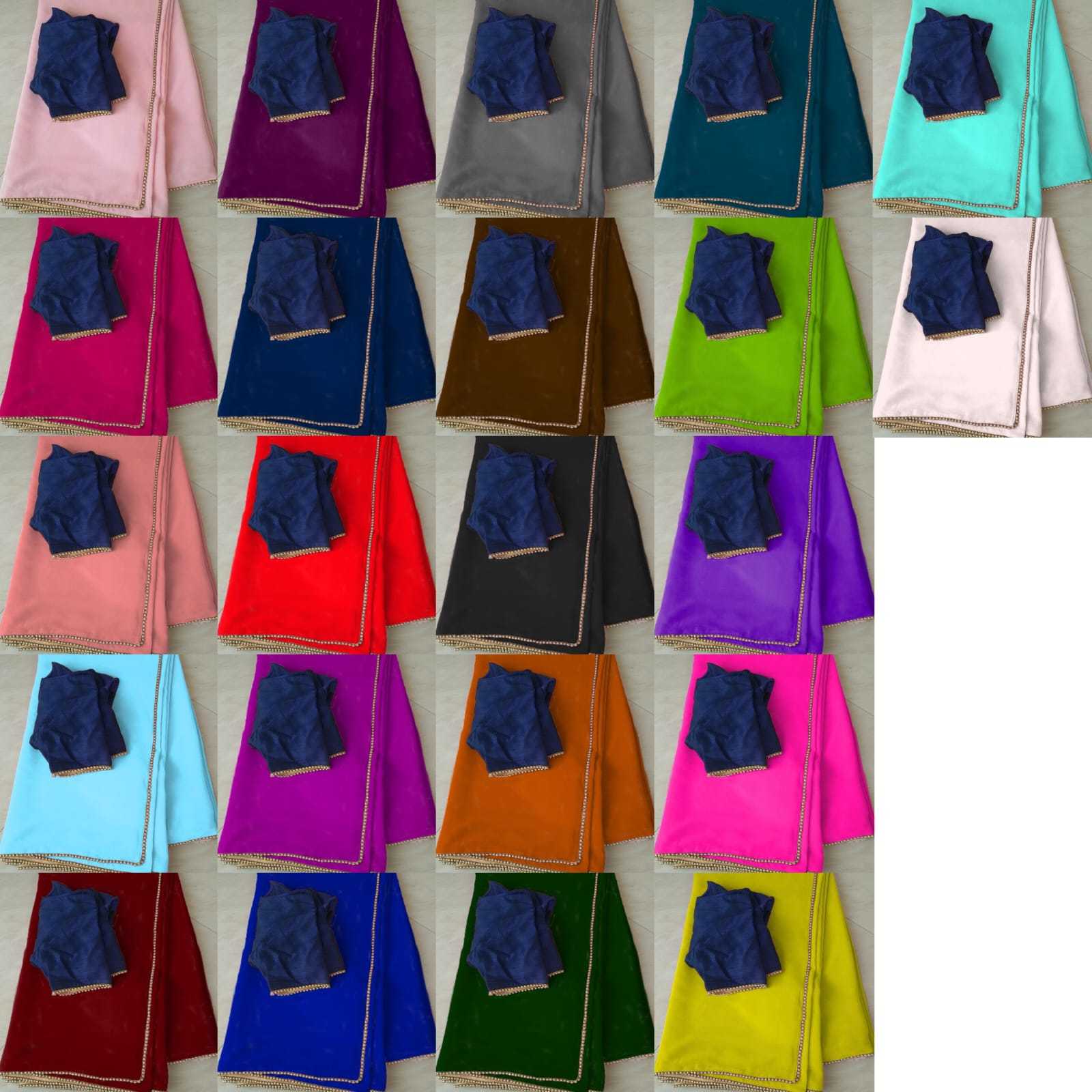 Ynf Georgette RIN157 PC SAREE-230 Sarees Wedding Collections Festive Collections Wholesale Georgette Sarees Plain Sarees Sarees With Blouse Manufacturer