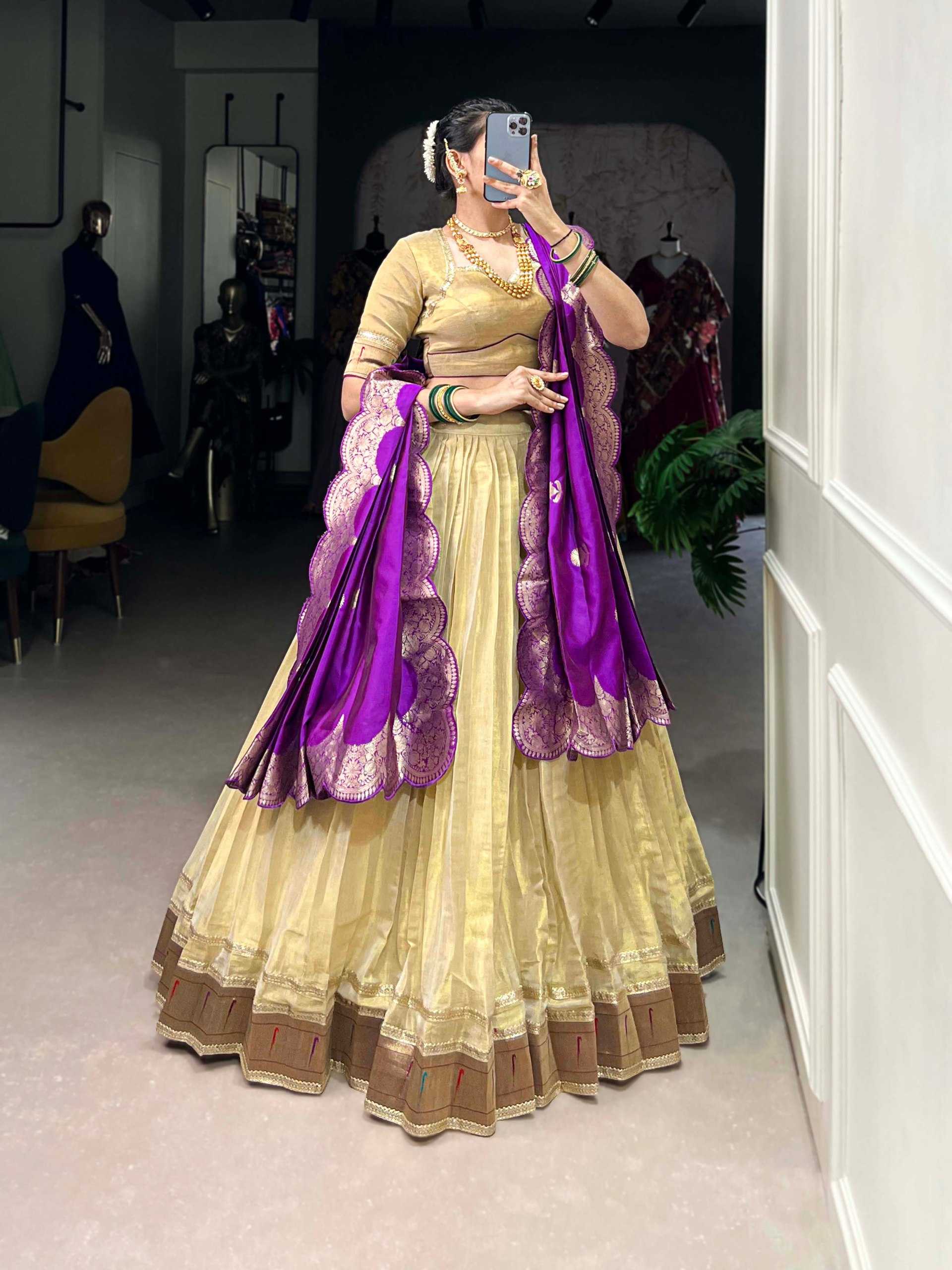 Ynf Paithani Silk KESH134 2012 Lehengas Wedding Collections Festive Collections Wholesale Designer Lehenga Wedding Lehenga Onam Collections Manufacturer