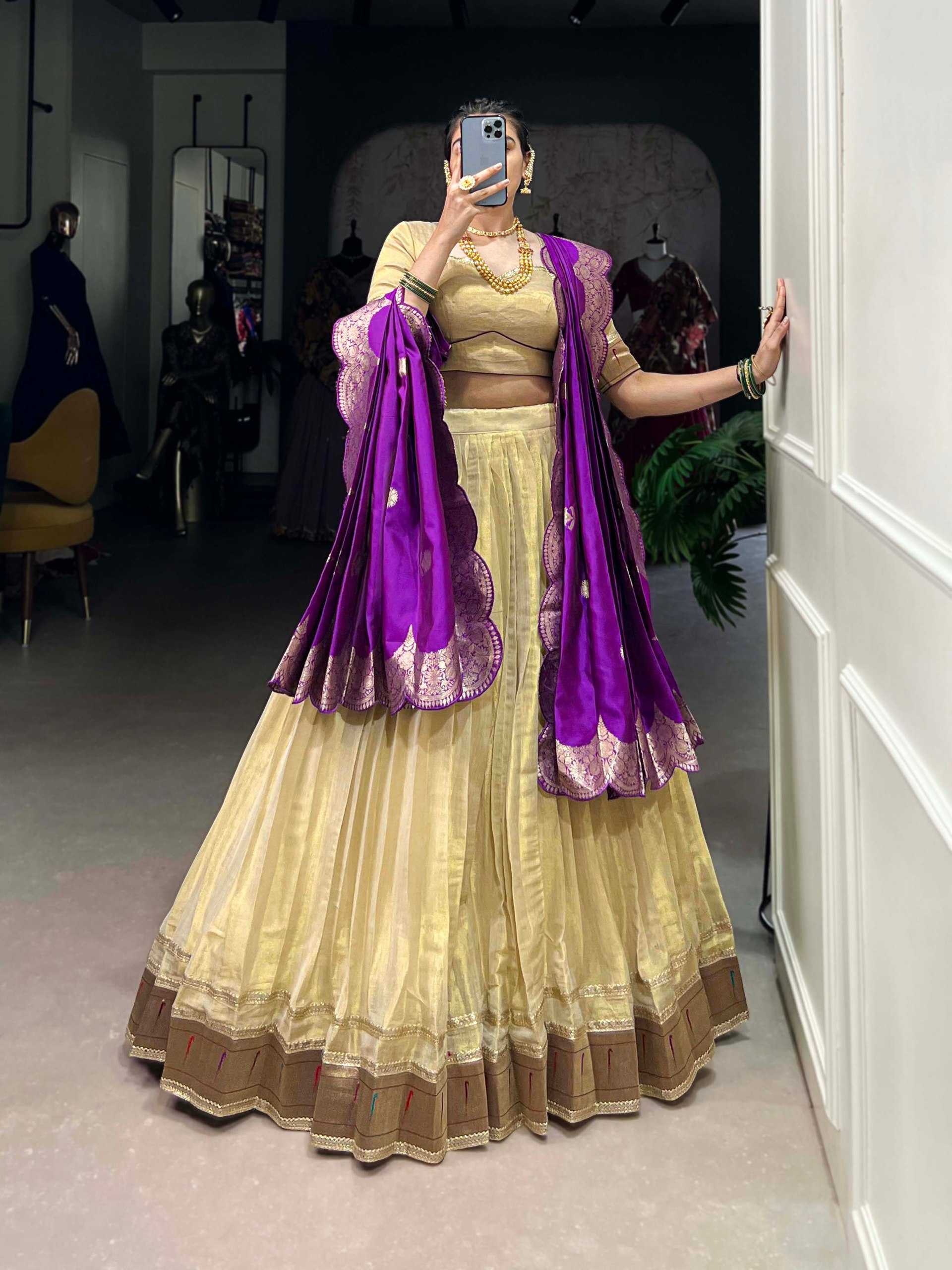 Ynf Paithani Silk KESH134 2012 Lehengas Wedding Collections Festive Collections Wholesale Designer Lehenga Wedding Lehenga Onam Collections Manufacturer
