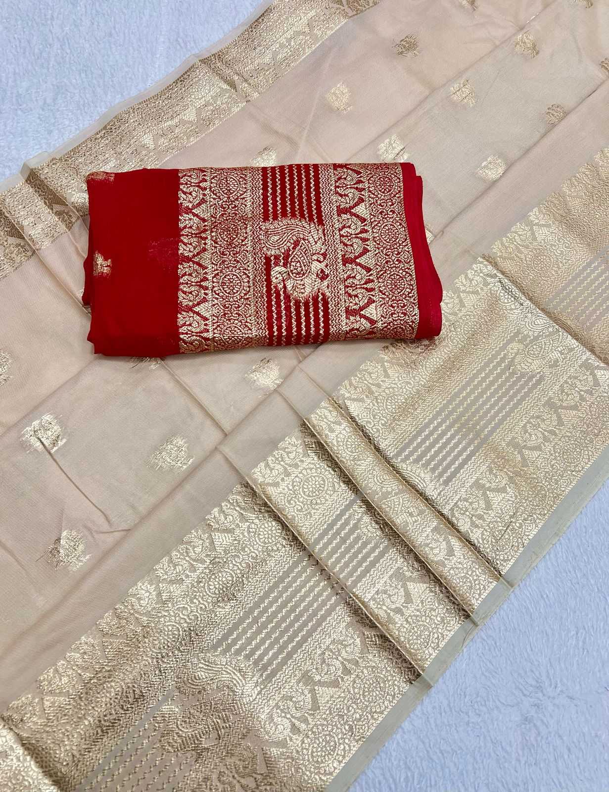 Ynf Pure Viscos RIN198 214 Silk Sarees Festive Collections Wholesale Kerala Kasavu Sarees White Silk Sarees Onam Collections Manufacturer