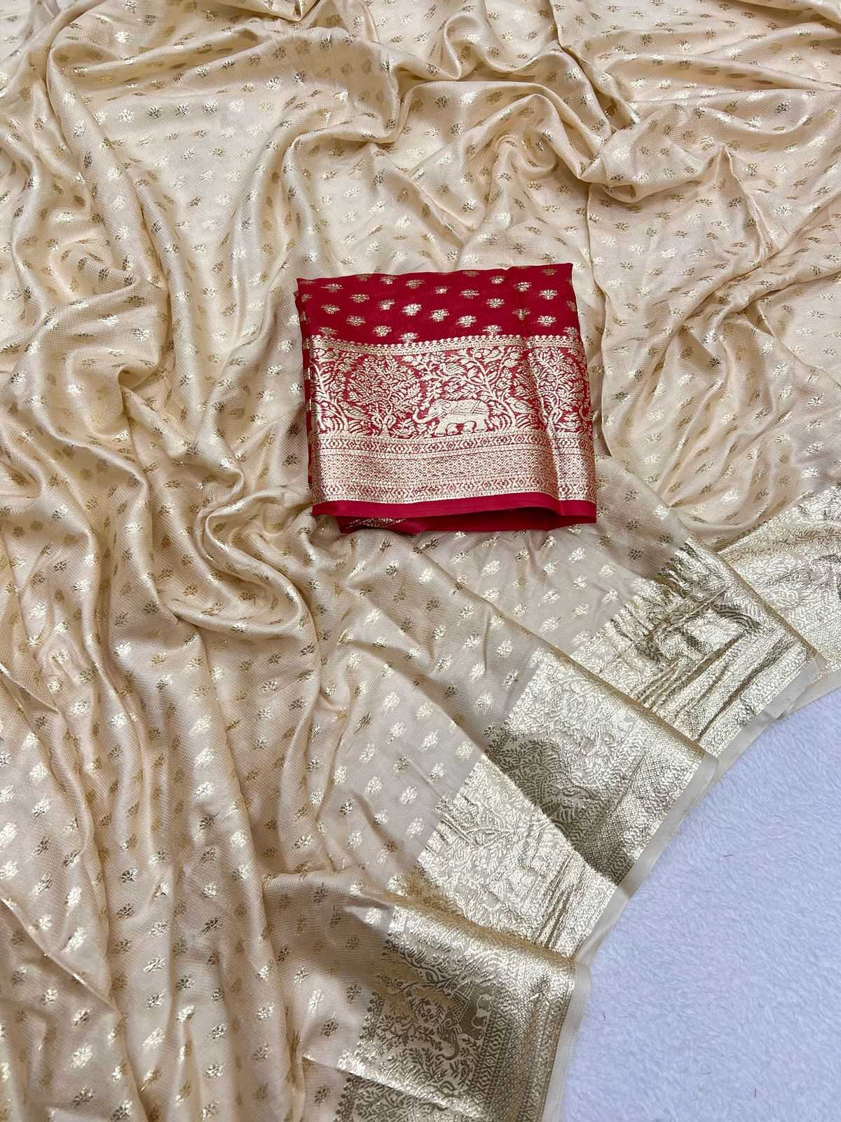 Ynf Pure Viscos RIN198 214 Silk Sarees Festive Collections Wholesale Kerala Kasavu Sarees White Silk Sarees Onam Collections Manufacturer