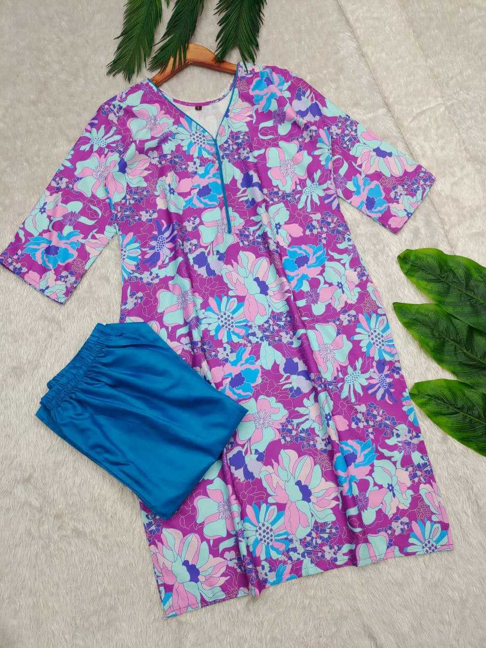 Ynf Reyon Cotton KESH495 RAYON WITH PRINT Kurti Wholesale Casual Kurtis Workwear Kurtis Short Kurtis Manufacturer