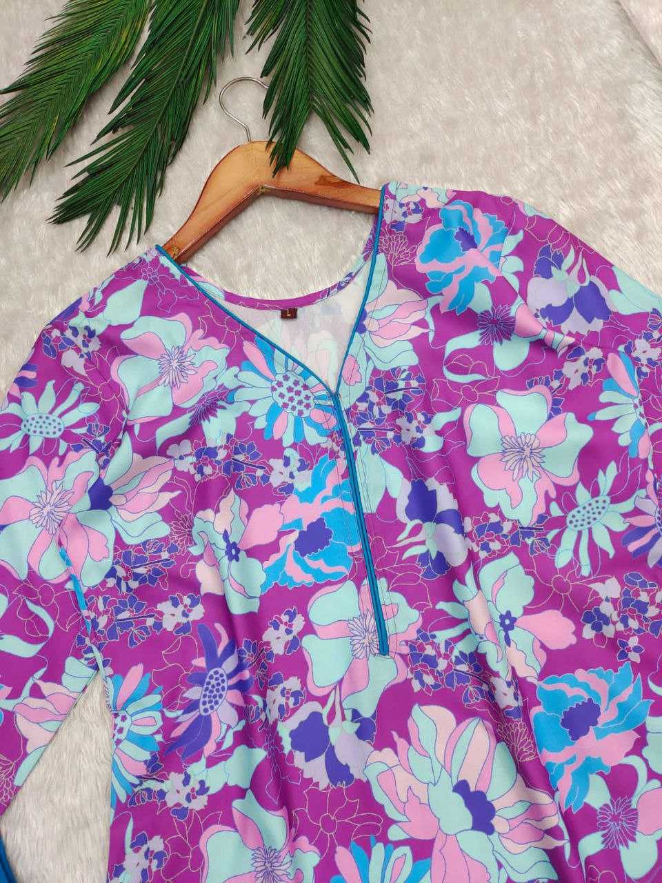 Ynf Reyon Cotton KESH495 RAYON WITH PRINT Kurti Wholesale Casual Kurtis Workwear Kurtis Short Kurtis Manufacturer