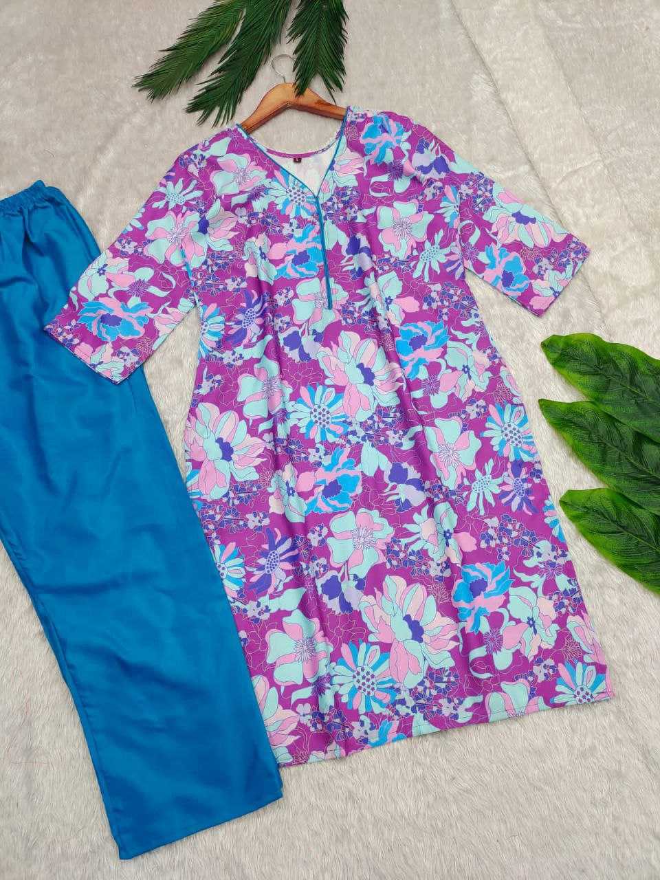 Ynf Reyon Cotton KESH495 RAYON WITH PRINT Kurti Wholesale Casual Kurtis Workwear Kurtis Short Kurtis Manufacturer