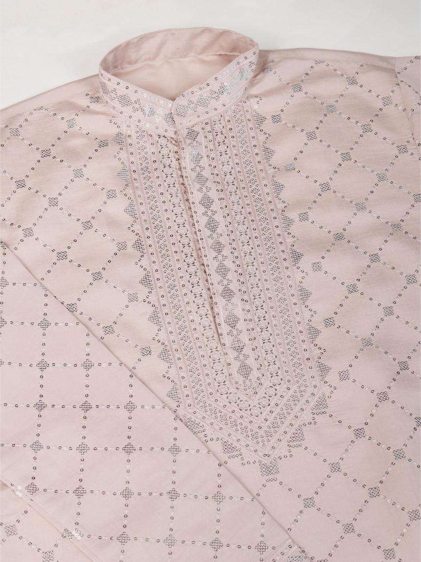 Ynf Silk RIN202 INDO VASTRA Mens Wear Wholesale Mens Kurtas Mens Kurta Pyjama Embroidered Kurta Pajama Manufacturer