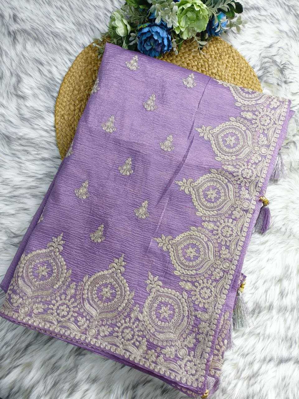 Ynf Simar silk KESH488 LUXURIOUS Sarees Wholesale Fancy Sarees Tissue Silk Saree Work Sarees Manufacturer