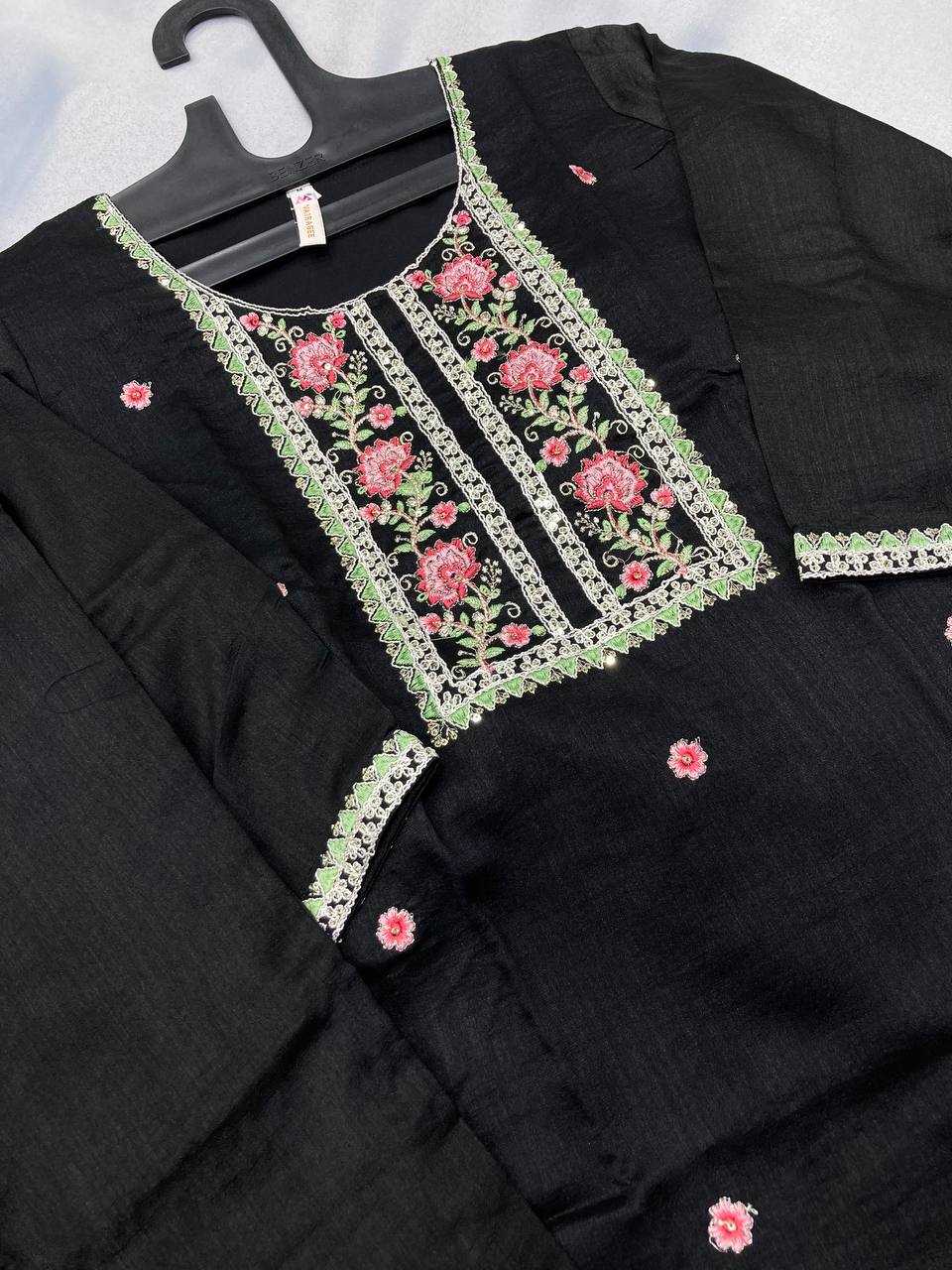 Ynf Tussar Silk RIN188 Samira Kurti Wholesale Fancy Kurtis Manufacturer