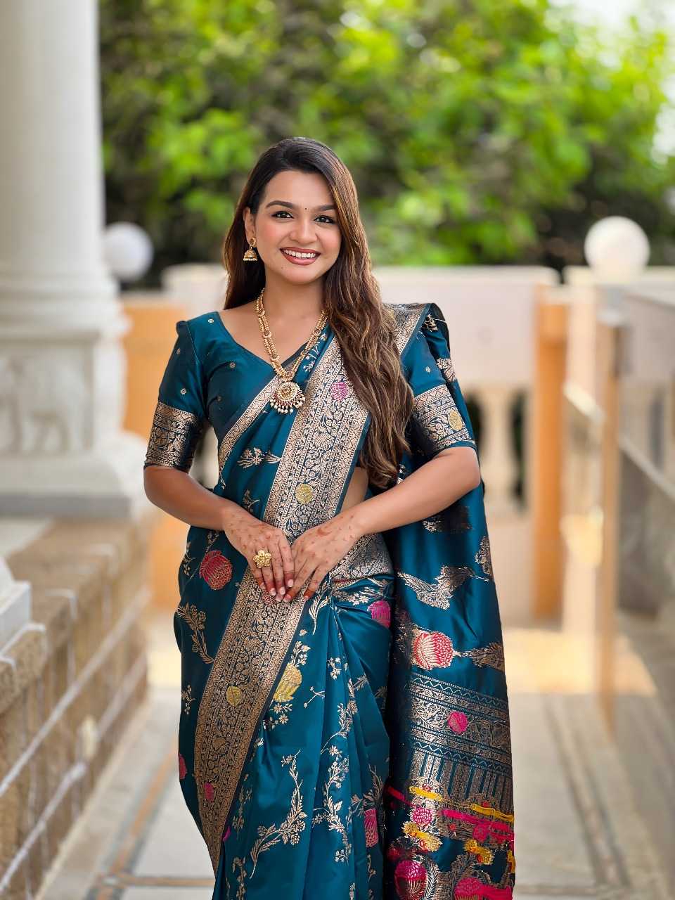 Ynf Banana Silk RIN197 2971 Sarees Wholesale Designer Sarees Bridal Sarees Silk Sarees Manufacturer