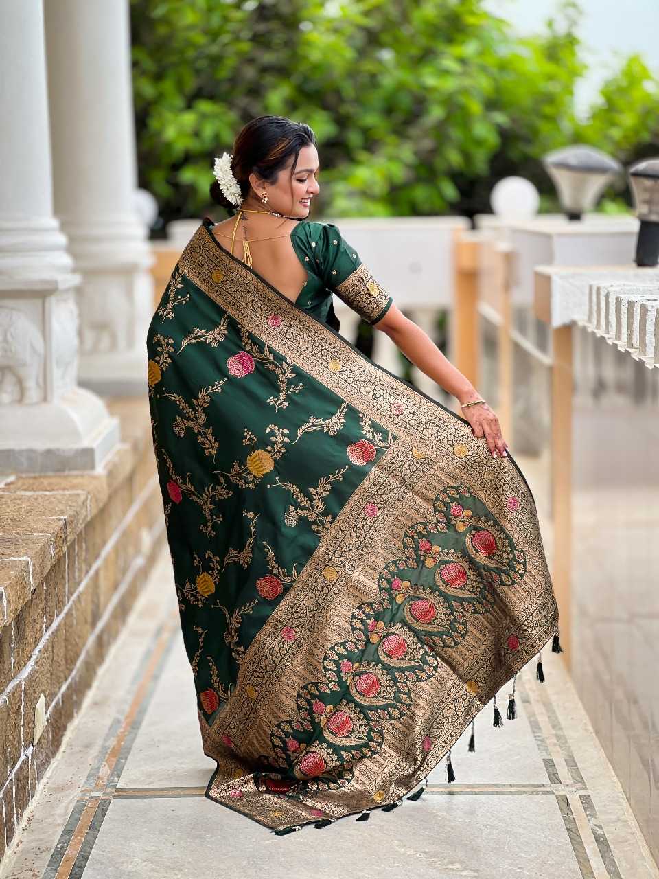 Ynf Banana Silk RIN197 2971 Sarees Wholesale Designer Sarees Bridal Sarees Silk Sarees Manufacturer