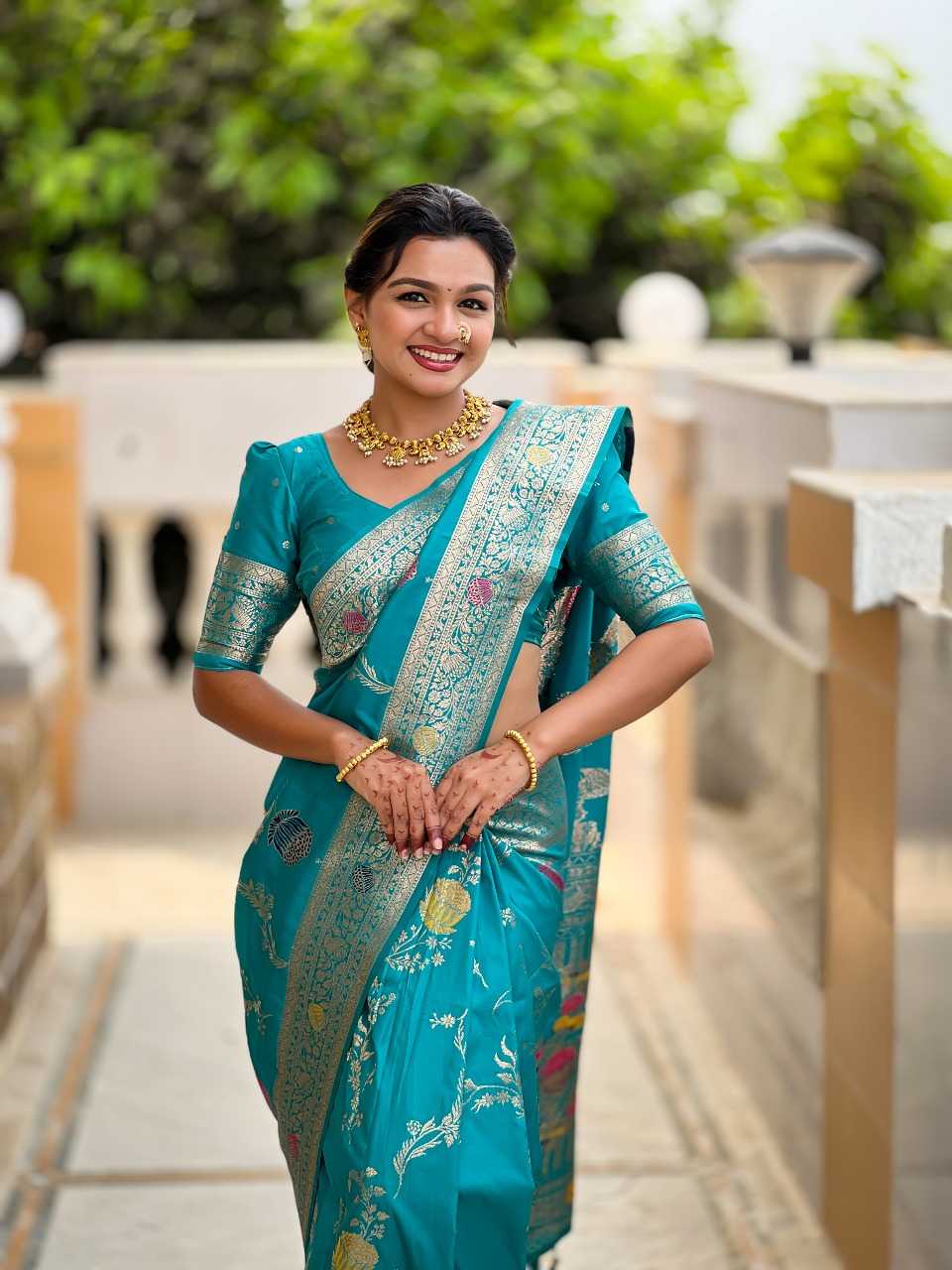 Ynf Banana Silk RIN197 2971 Sarees Wholesale Designer Sarees Bridal Sarees Silk Sarees Manufacturer