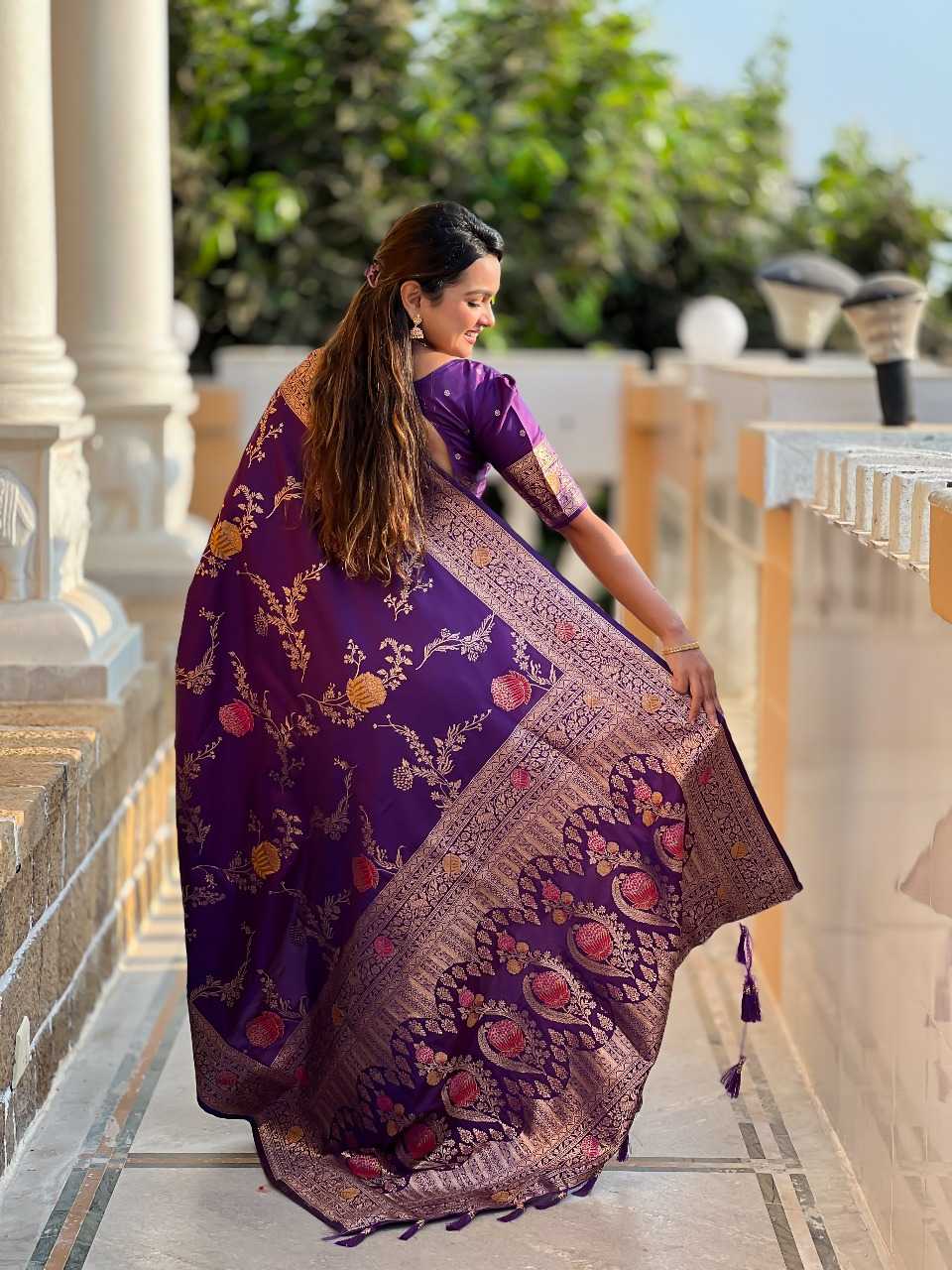 Ynf Banana Silk RIN197 2971 Sarees Wholesale Designer Sarees Bridal Sarees Silk Sarees Manufacturer