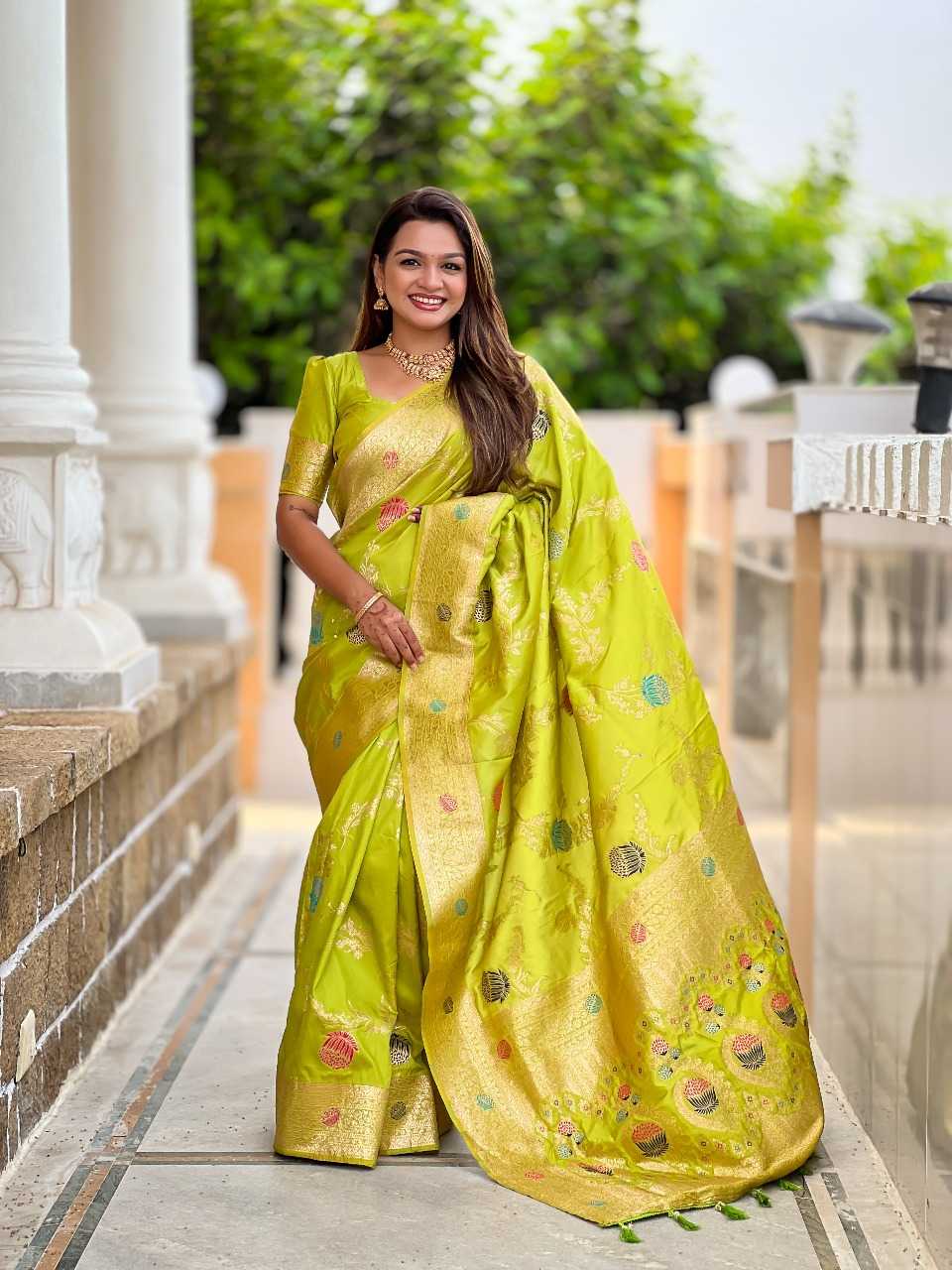 Ynf Banana Silk RIN197 2971 Sarees Wholesale Designer Sarees Bridal Sarees Silk Sarees Manufacturer