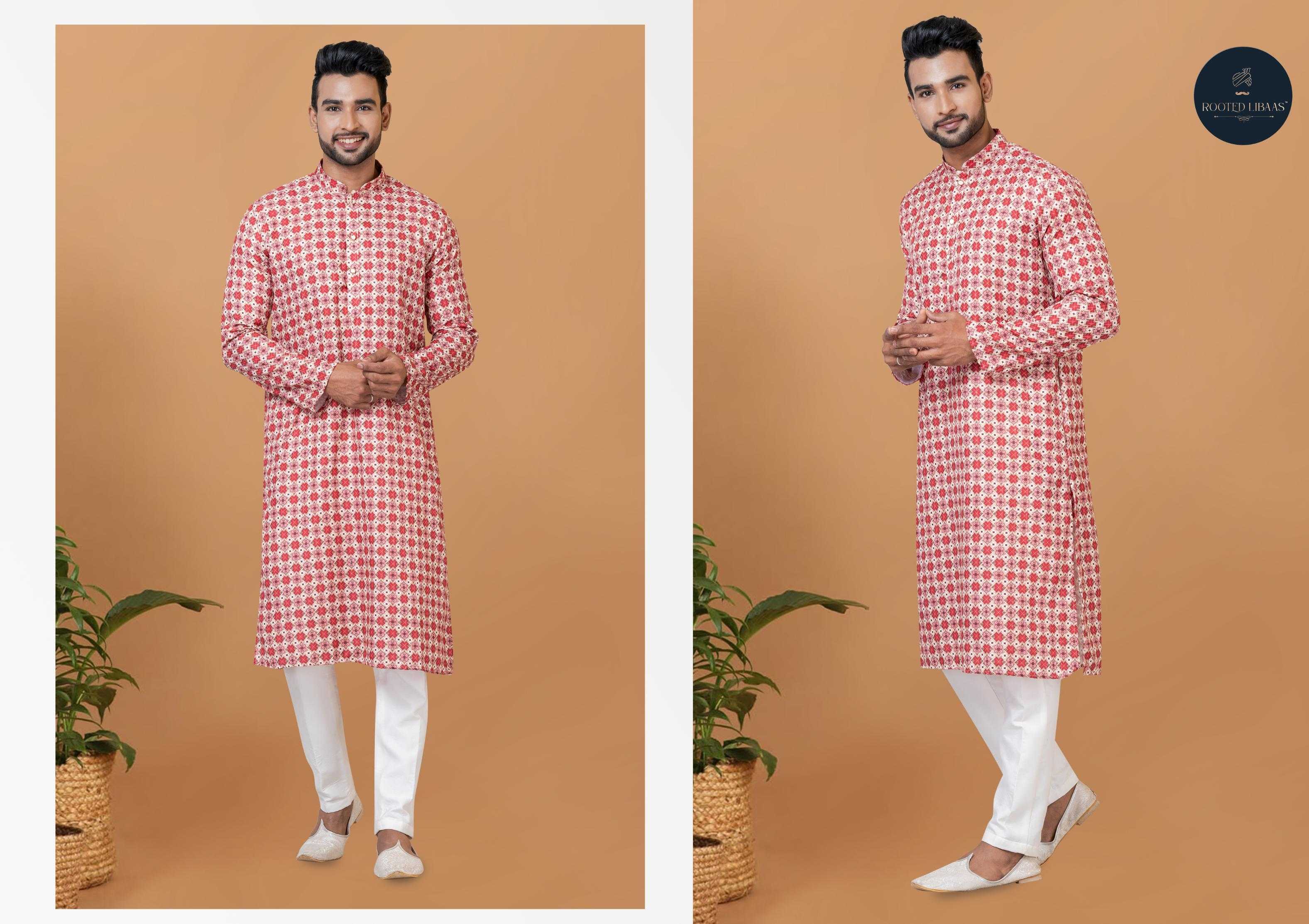 Ynf Banarasi Cotton RIN223 3201B Mens Wear Wholesale Mens Kurtas Mens Kurta Pyjama Men Wedding kurta Manufacturer