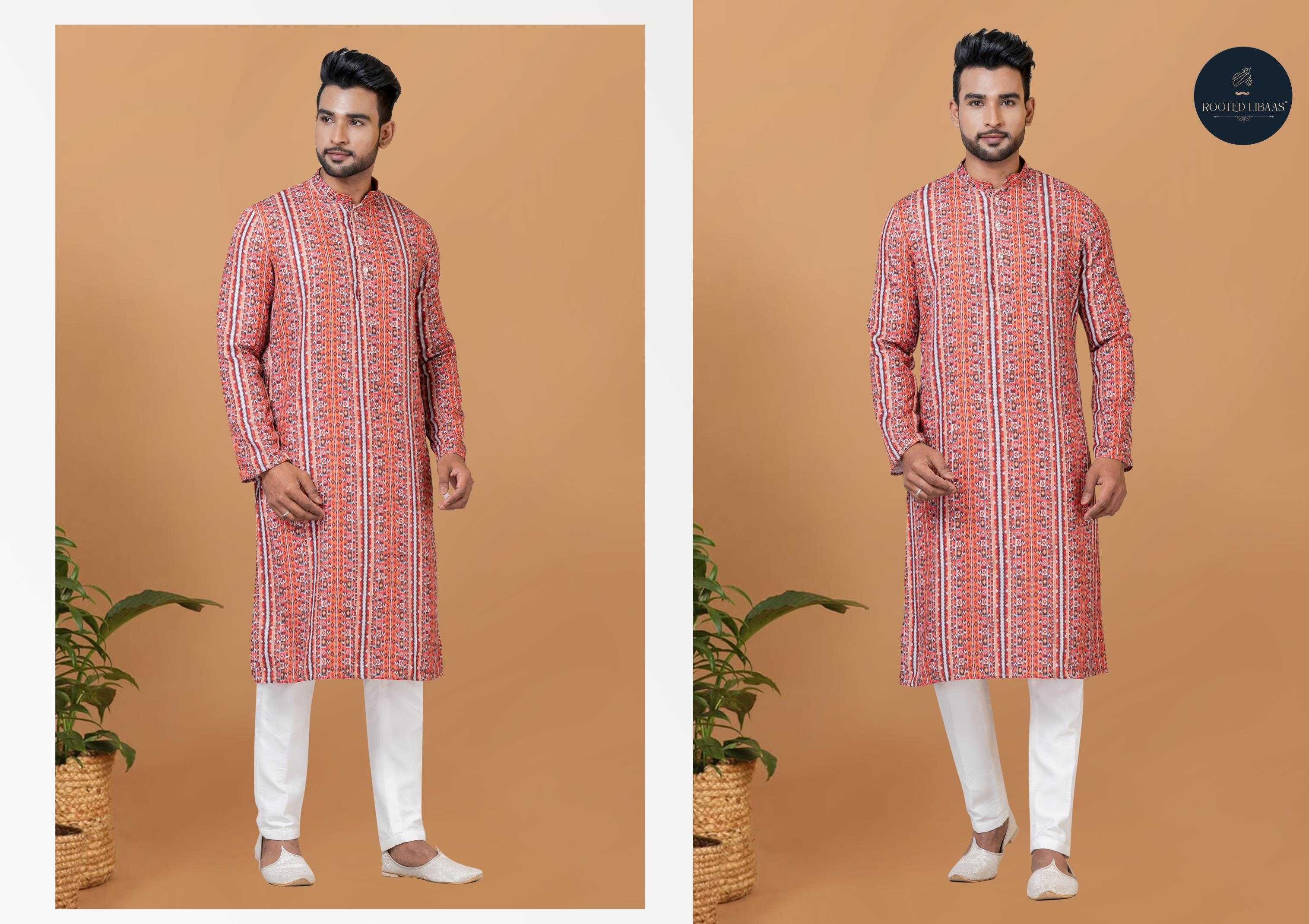 Ynf Banarasi Cotton RIN223 3205C Mens Wear Wholesale Mens Kurtas Mens Kurta Pyjama Men Wedding kurta Manufacturer