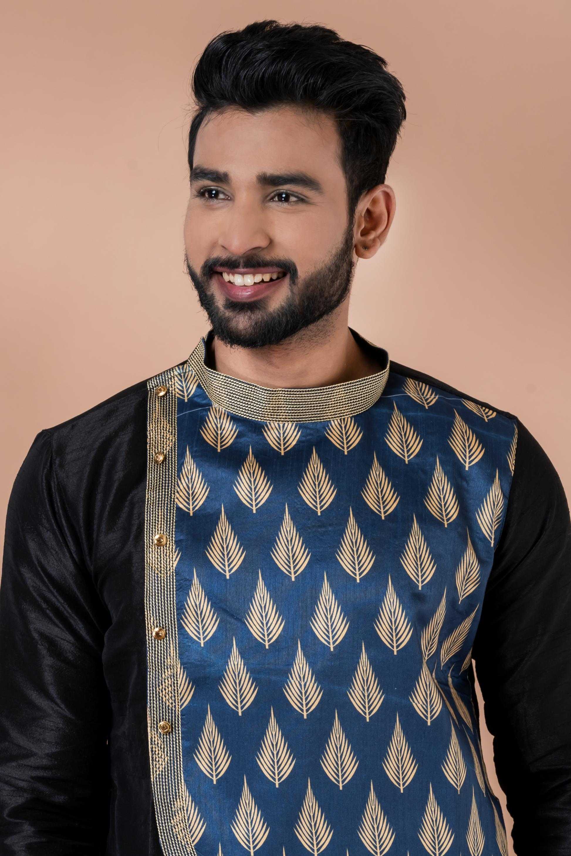 Ynf Banarasi Jacquard RIN223 3396C Mens Wear Wholesale Mens Kurtas Mens Kurta Pyjama Men Wedding kurta Manufacturer
