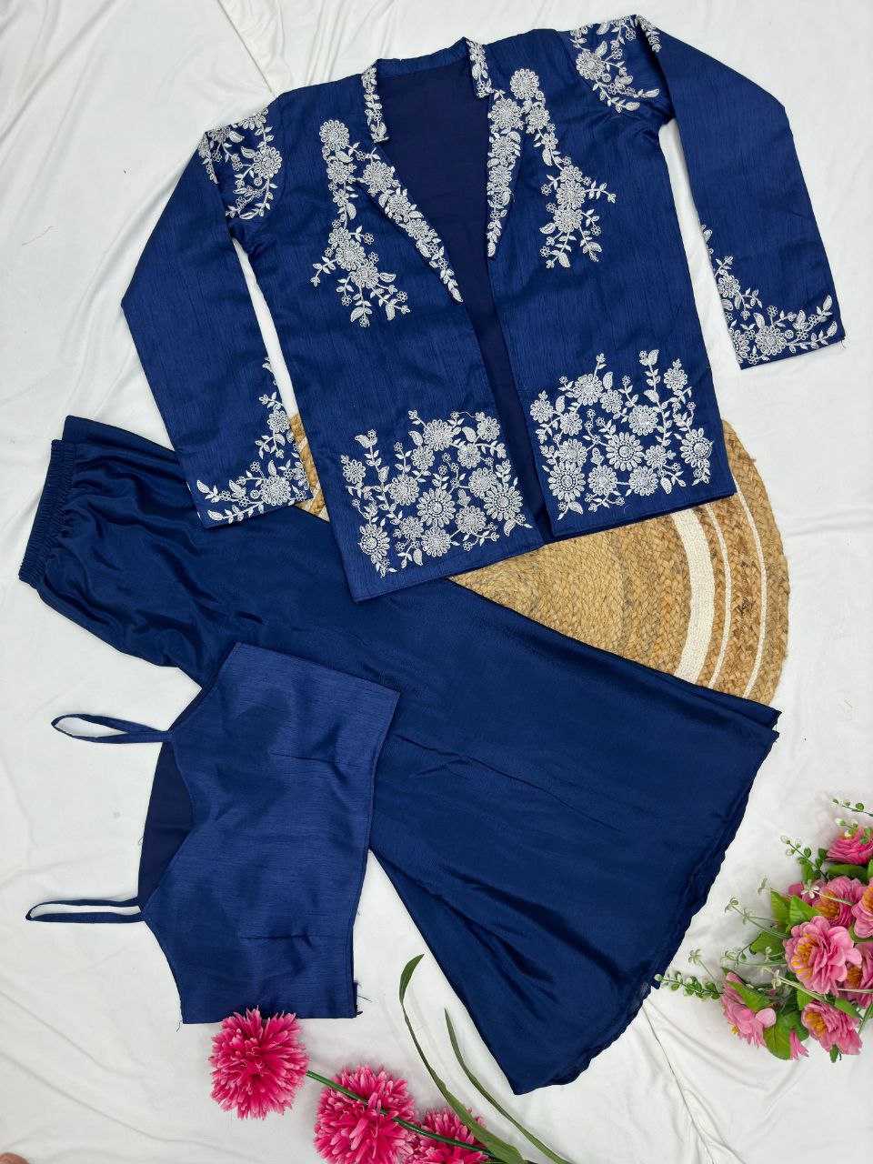 Ynf Banglori Silk KESH516 9274 Suits & Dresses Wholesale Indo Western Dresses Embroidery Suits Palazzo Suit Party wear suits Manufacturer