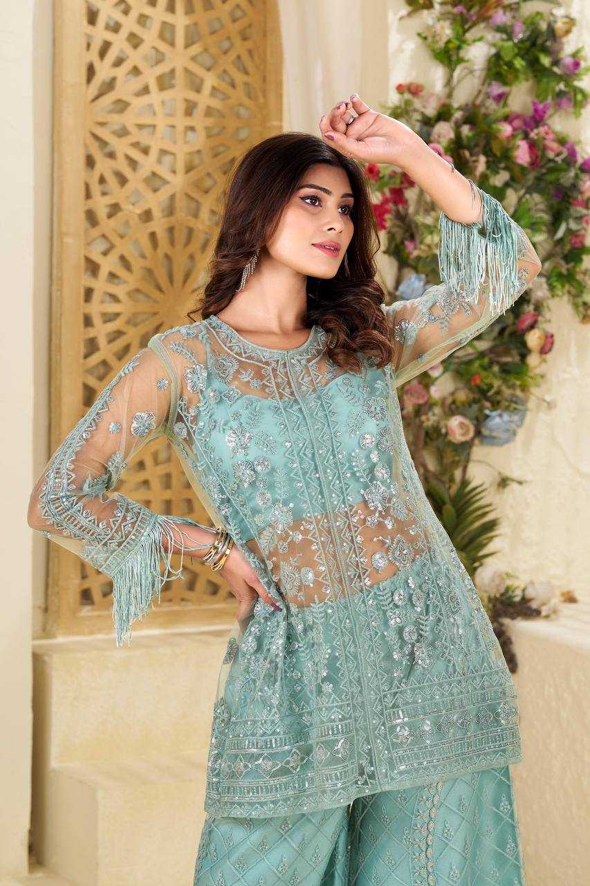 Ynf Butterfly Net RIN141 1943 Suits & Dresses Wholesale Party wear suits Net Suit Designer Suits Manufacturer