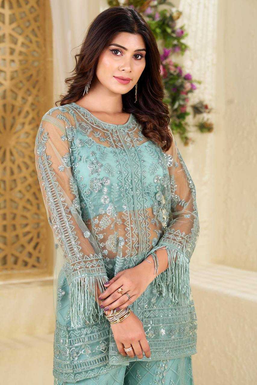 Ynf Butterfly Net RIN141 1943 Suits & Dresses Wholesale Party wear suits Net Suit Designer Suits Manufacturer