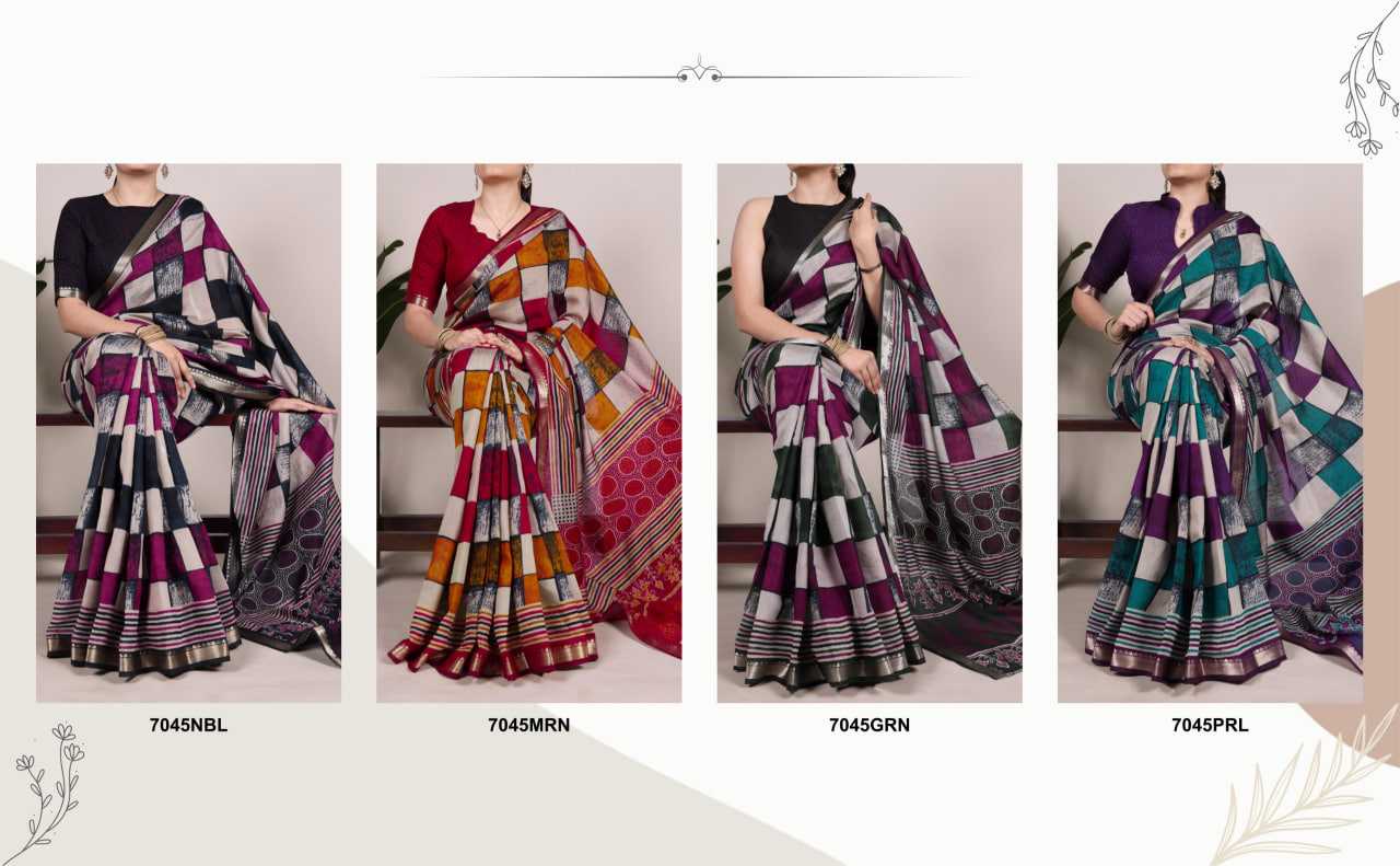 Ynf Chanderi Silk KESH134 7045 Sarees Wholesale Fancy Sarees Printed Sarees Chanderi Sarees Manufacturer