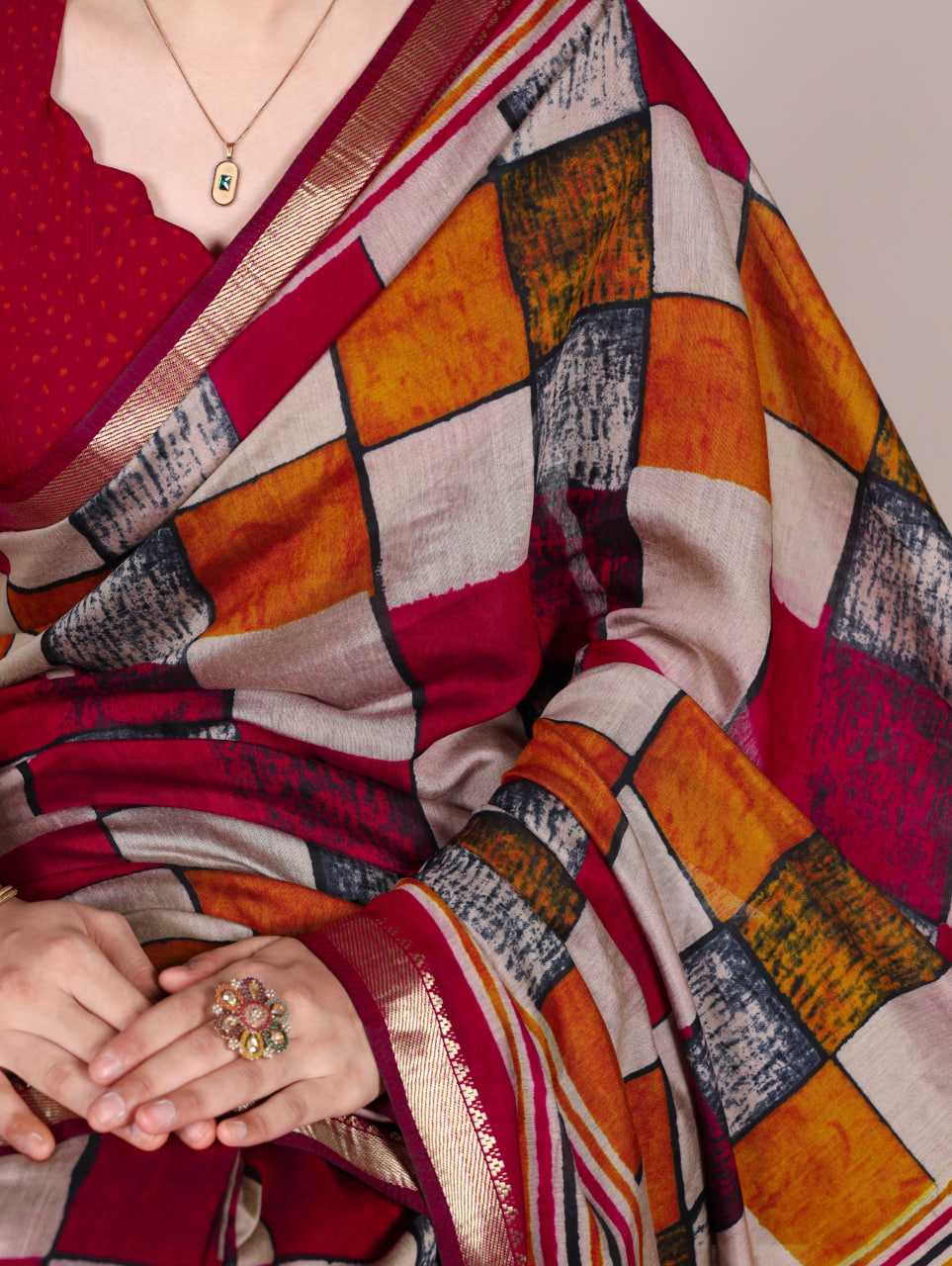 Ynf Chanderi Silk KESH134 7045 Sarees Wholesale Fancy Sarees Printed Sarees Chanderi Sarees Manufacturer