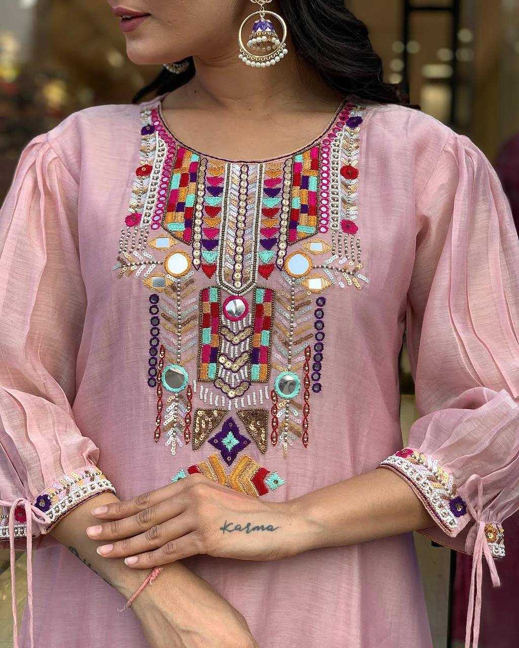 Ynf Chanderi Soft KESH501 craftsmanship Suits & Dresses Wholesale Ladies Suits Embroidery Suits Party wear suits Manufacturer