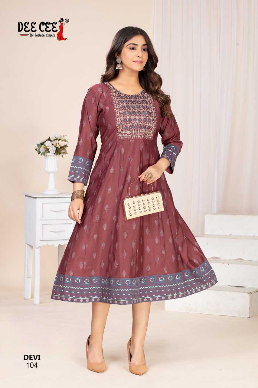 Ynf Chanderi Soft RIN190 DEECEE DEVI Setwise Collections Wholesale Gowns Catalogs Manufacturer