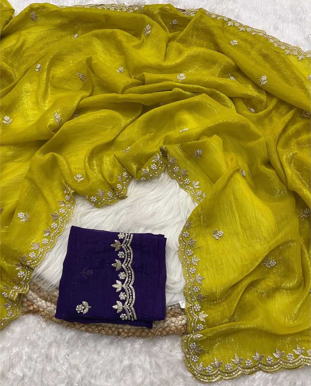Ynf Chiffon KESH514 131 Sarees Wholesale Designer Sarees Party Wear Sarees Fancy Sarees Manufacturer