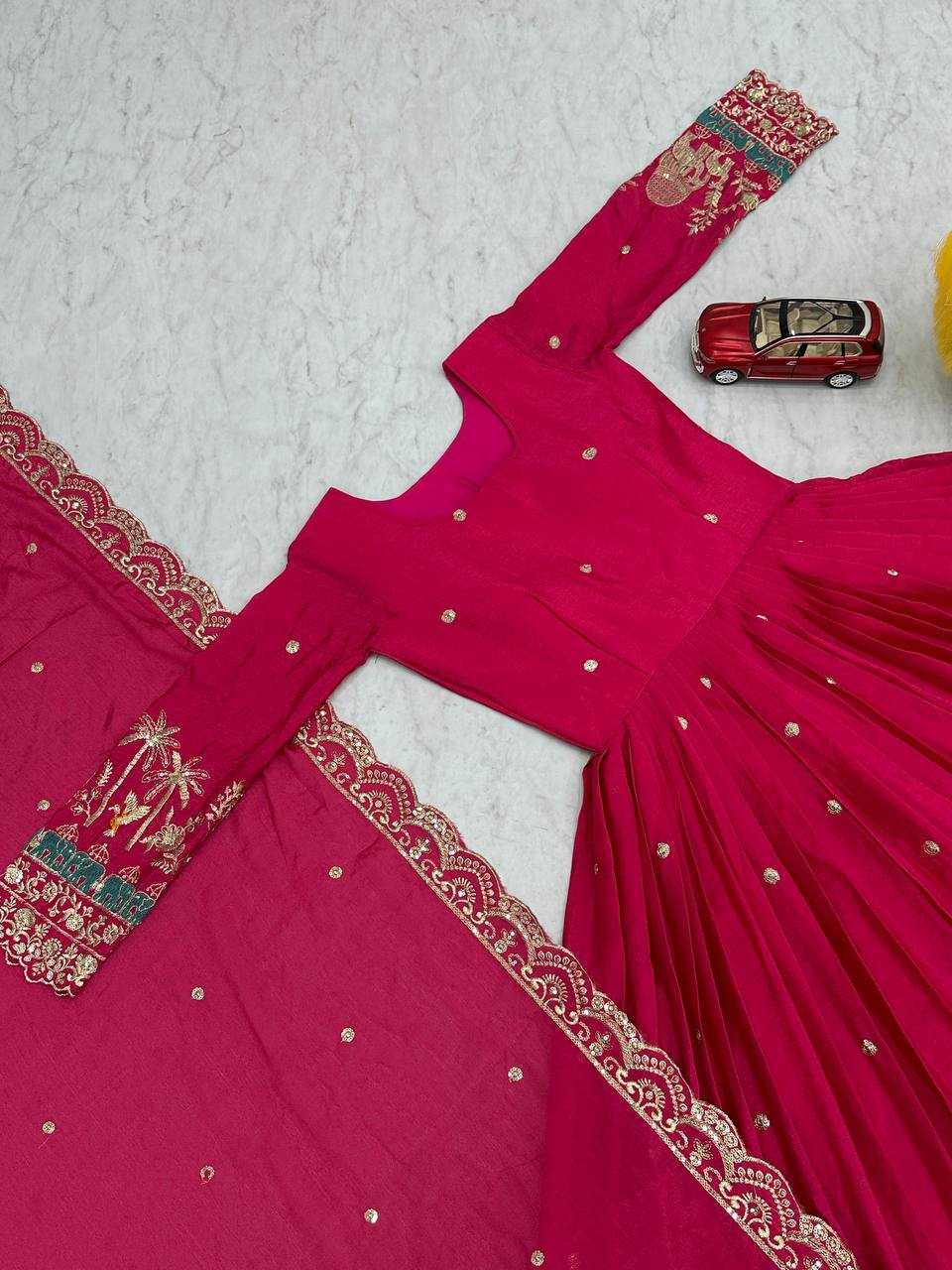 Ynf Chinon KESH497 224 Gowns Wholesale Embroidery Gowns Party Gowns Long Gowns Manufacturer