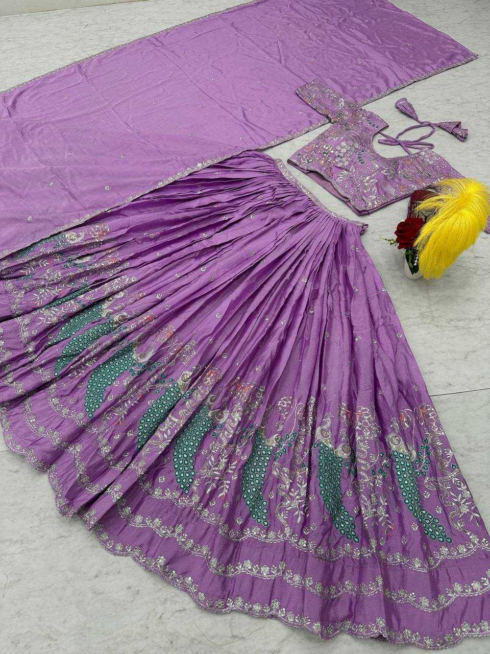 Ynf Chinon KESH497 250 Lehengas Festive Collections Wholesale Designer Lehenga Choli Navratri Chaniya Choli Manufacturer