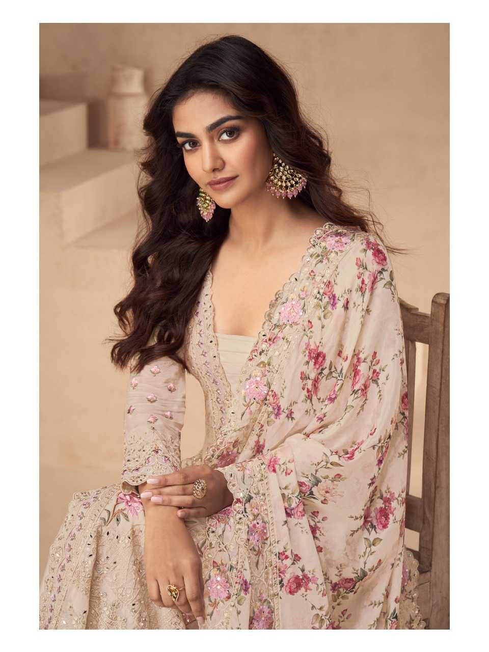 Ynf Chinon RIN197 4731 Suits & Dresses Wholesale Embroidery Suits Bridal Suits Designer Suits Manufacturer